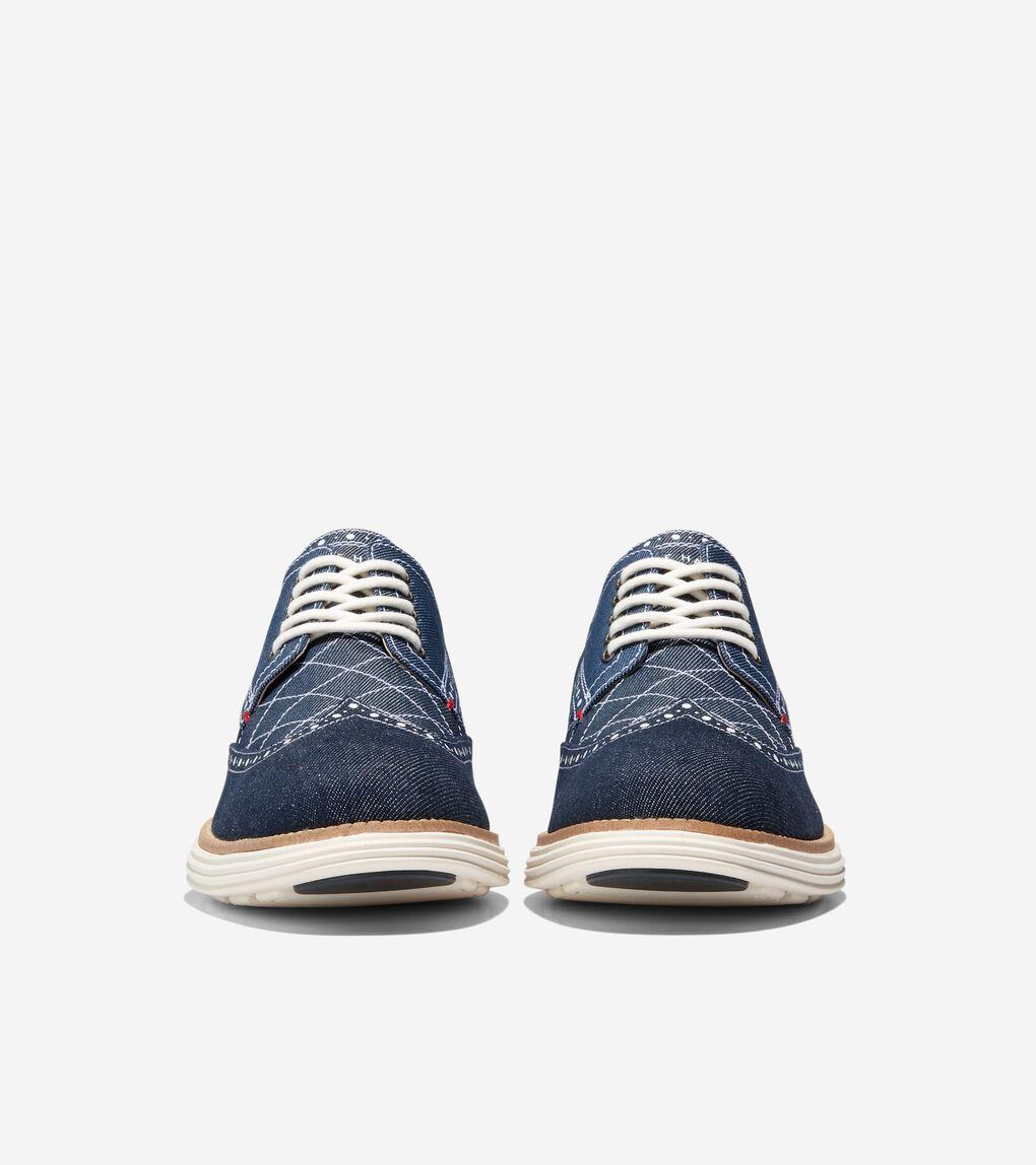 Cole Haan Men s riginalgrand Wingtip Oxford in Blue for Men Lyst