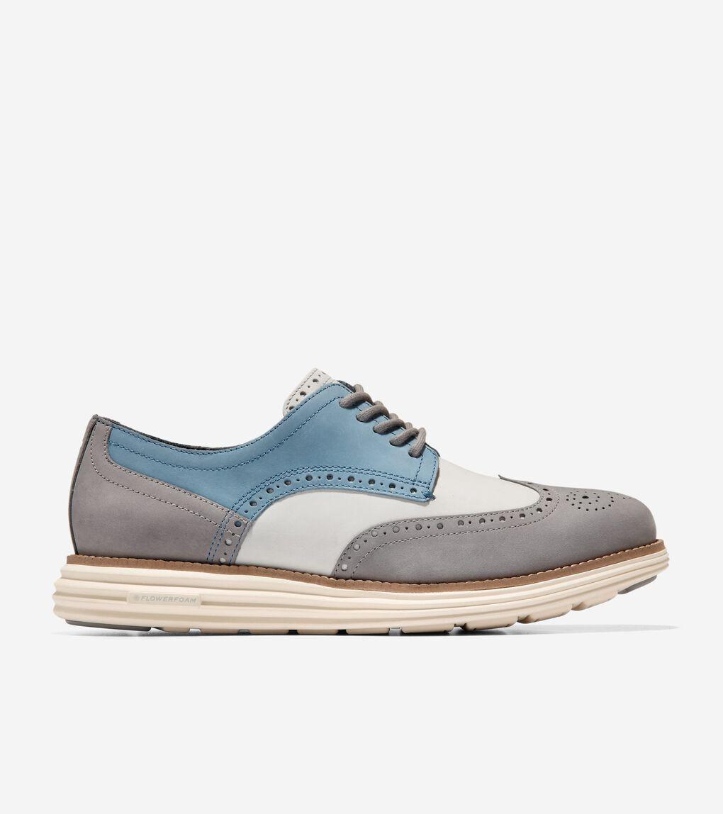 Cole Haan Men's Øriginalgrand Remastered Wingtip Oxfords in Blue