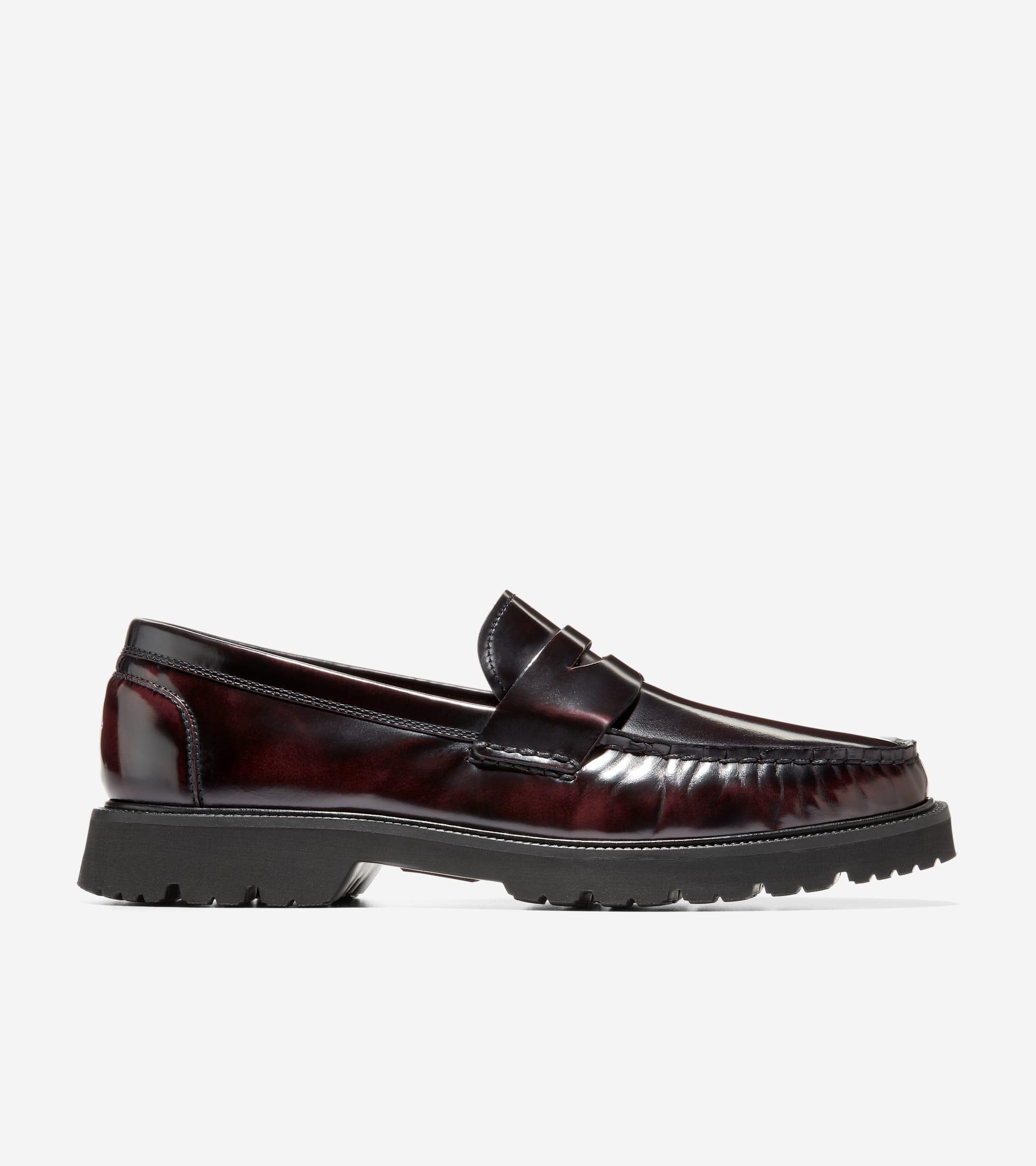 Cole Haan Men\'s Bold Red Slip-On Loafers VTG Cole Haan USA Men main image 2