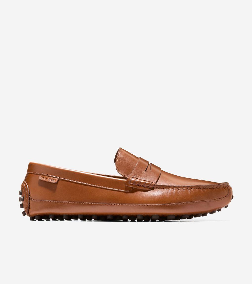Cole Haan Men's Davies Grand Penny Driving Loafers in Brown for