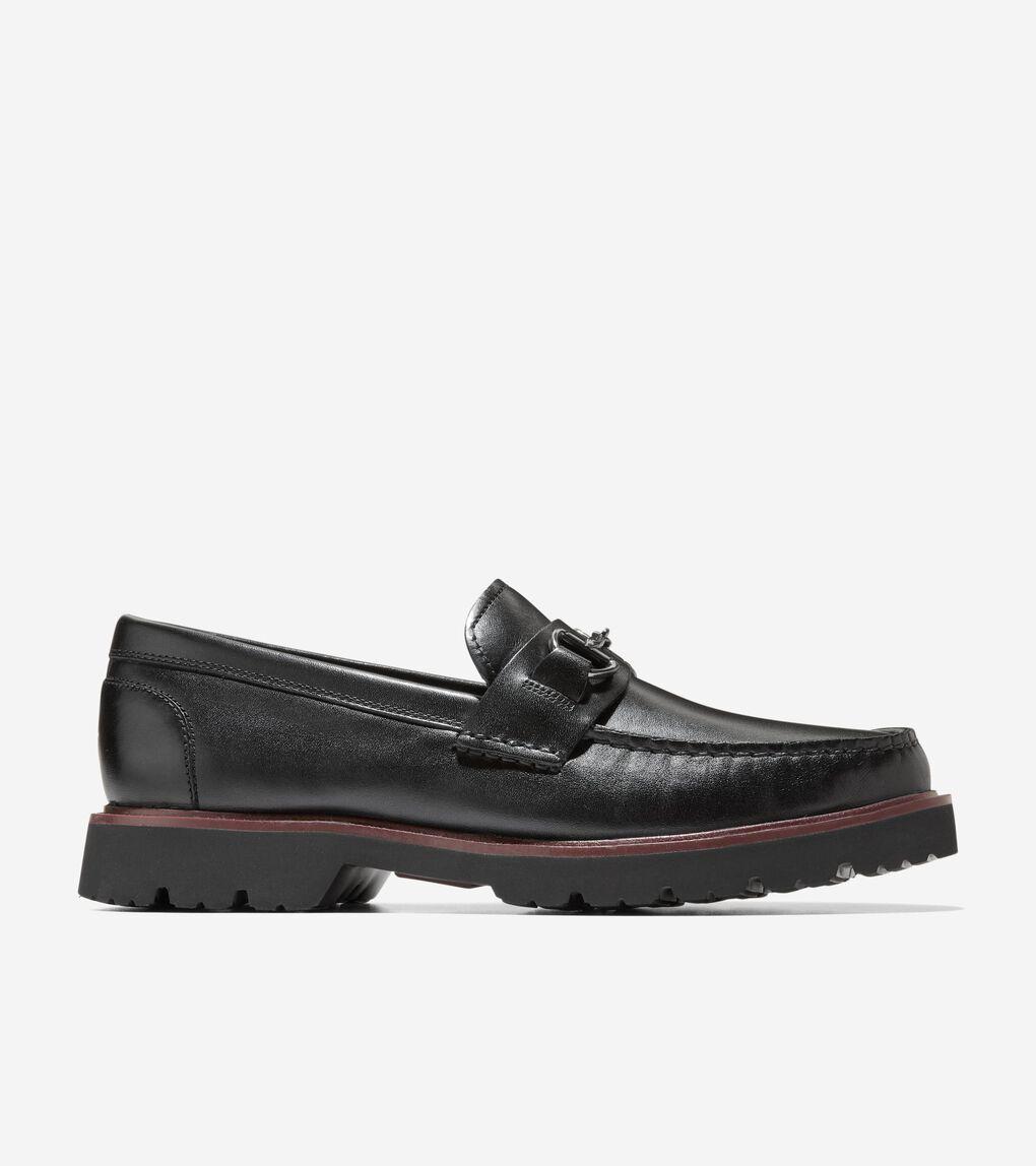 Men’s Cole Haan American Classics Horse Bit Loafers ALL BLACK SZ 12 W NWOT cole haan bit loafers products for sale | eBay main image 2