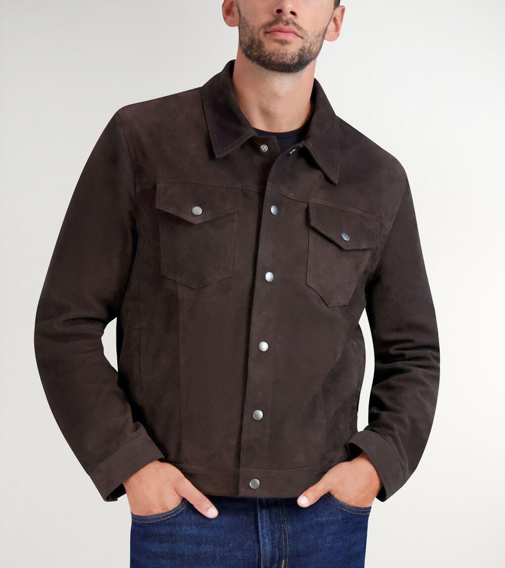 Cole haan shop trucker jacket