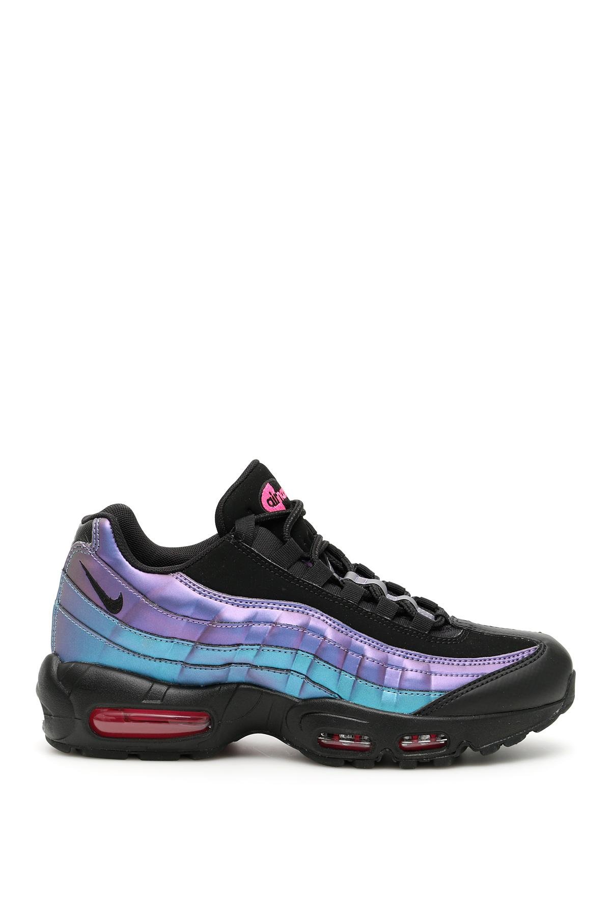Nike Air Max 95 Premium Sneakers in Purple,Light Blue,Black (Blue) for Men  | Lyst