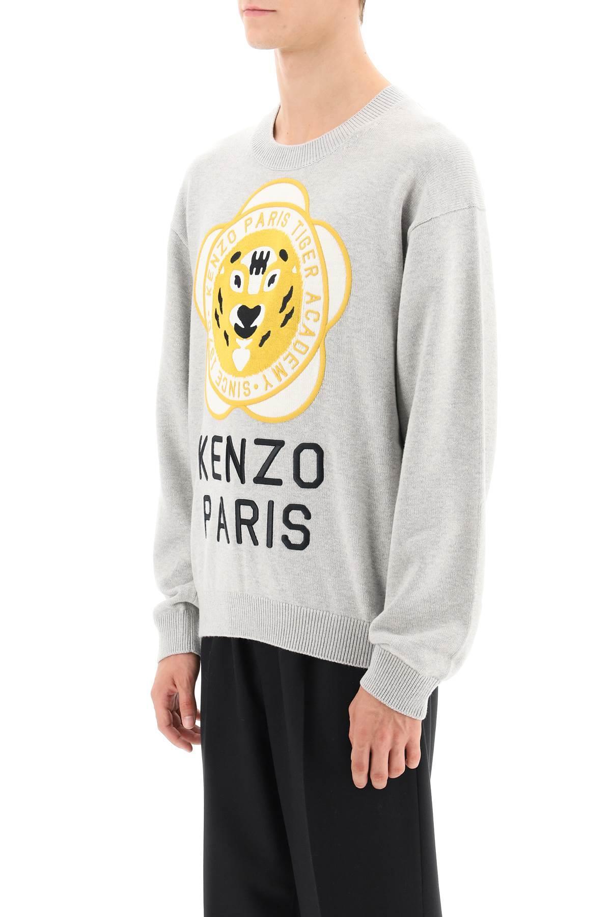 Kenzo top grey sweater