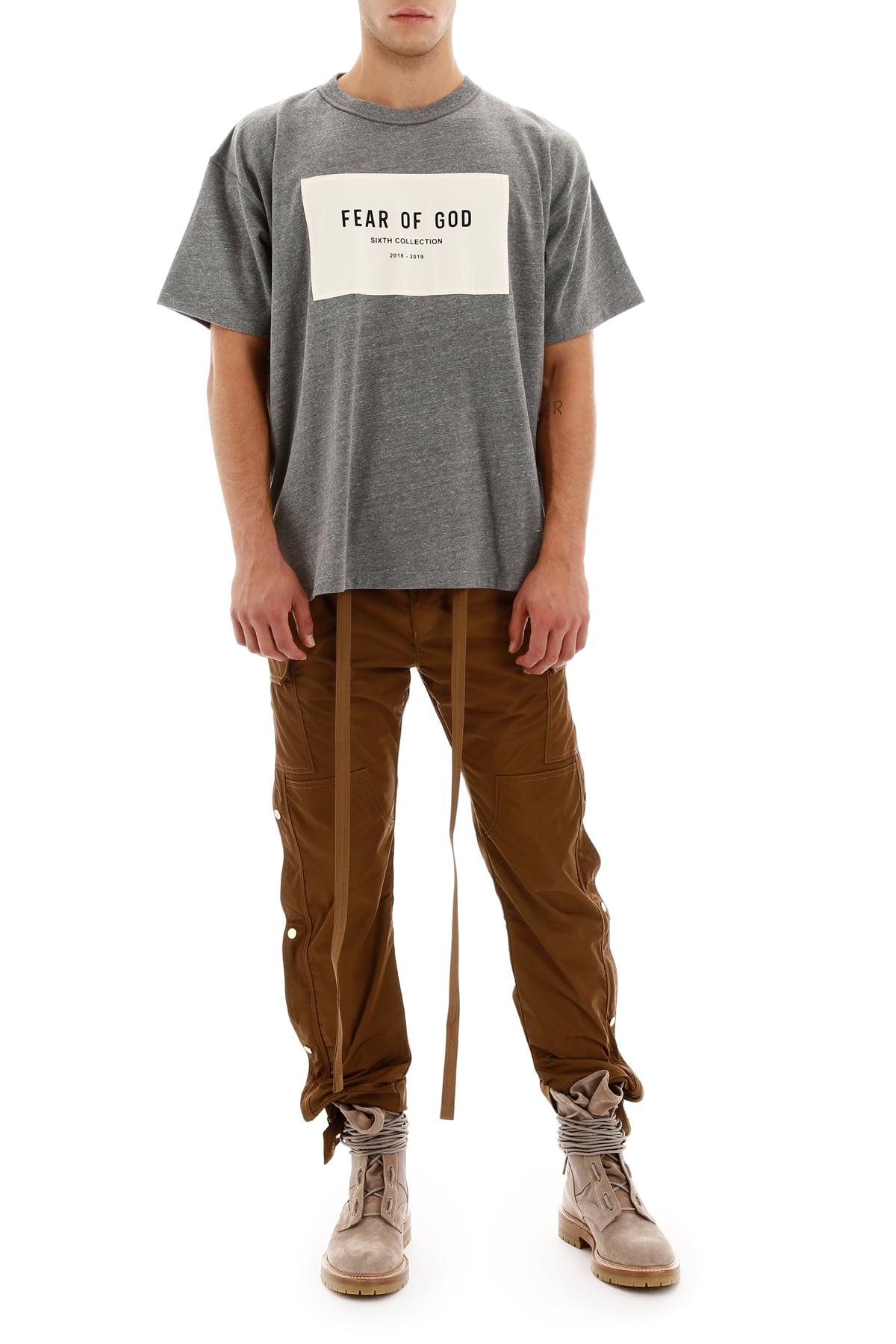 Heavy Twill Wide Leg Cargo Pants