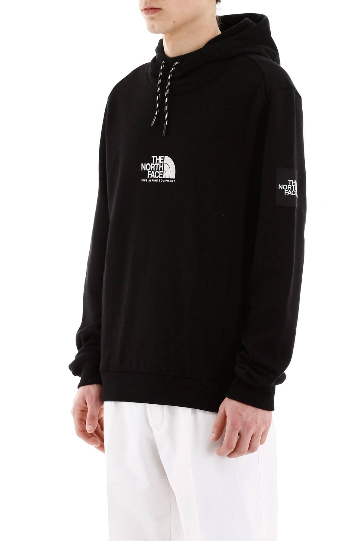 the north face fine alpine moletom com capuz black