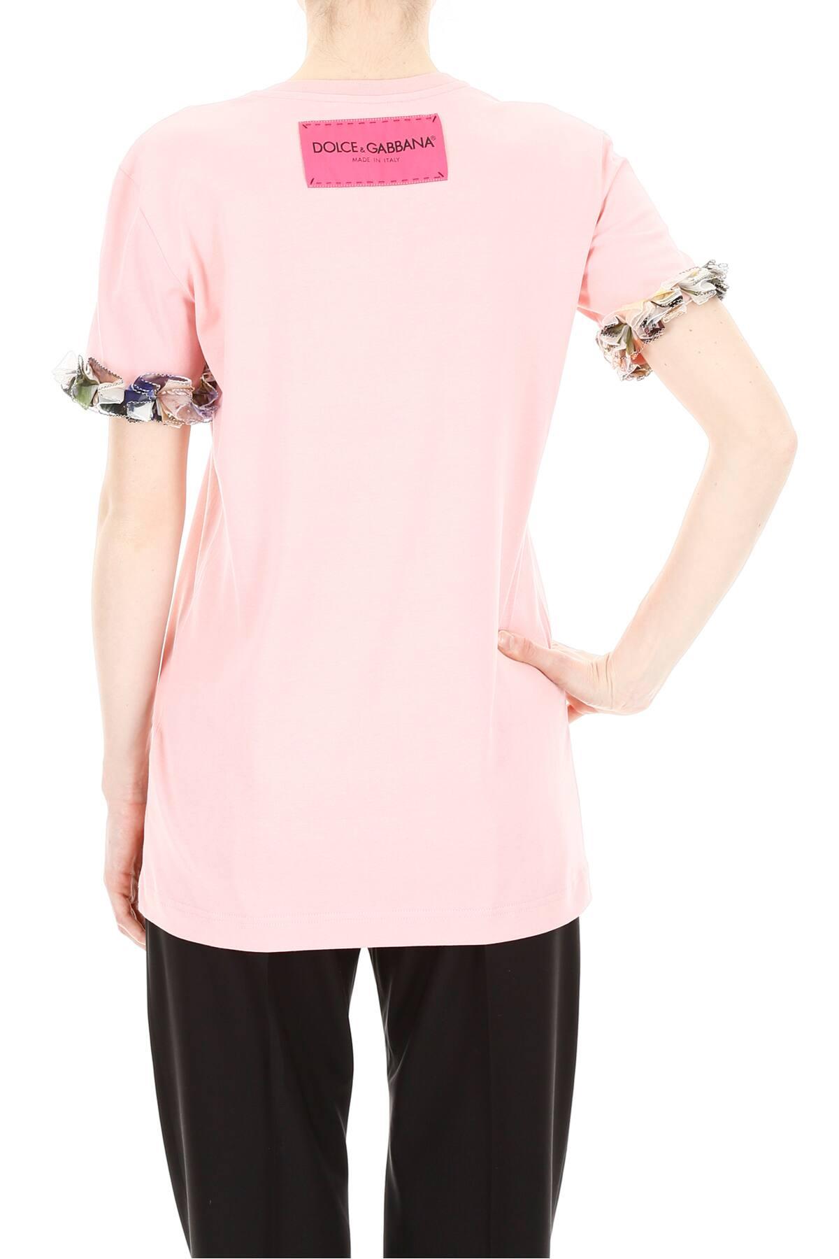 pink dolce and gabbana shirt