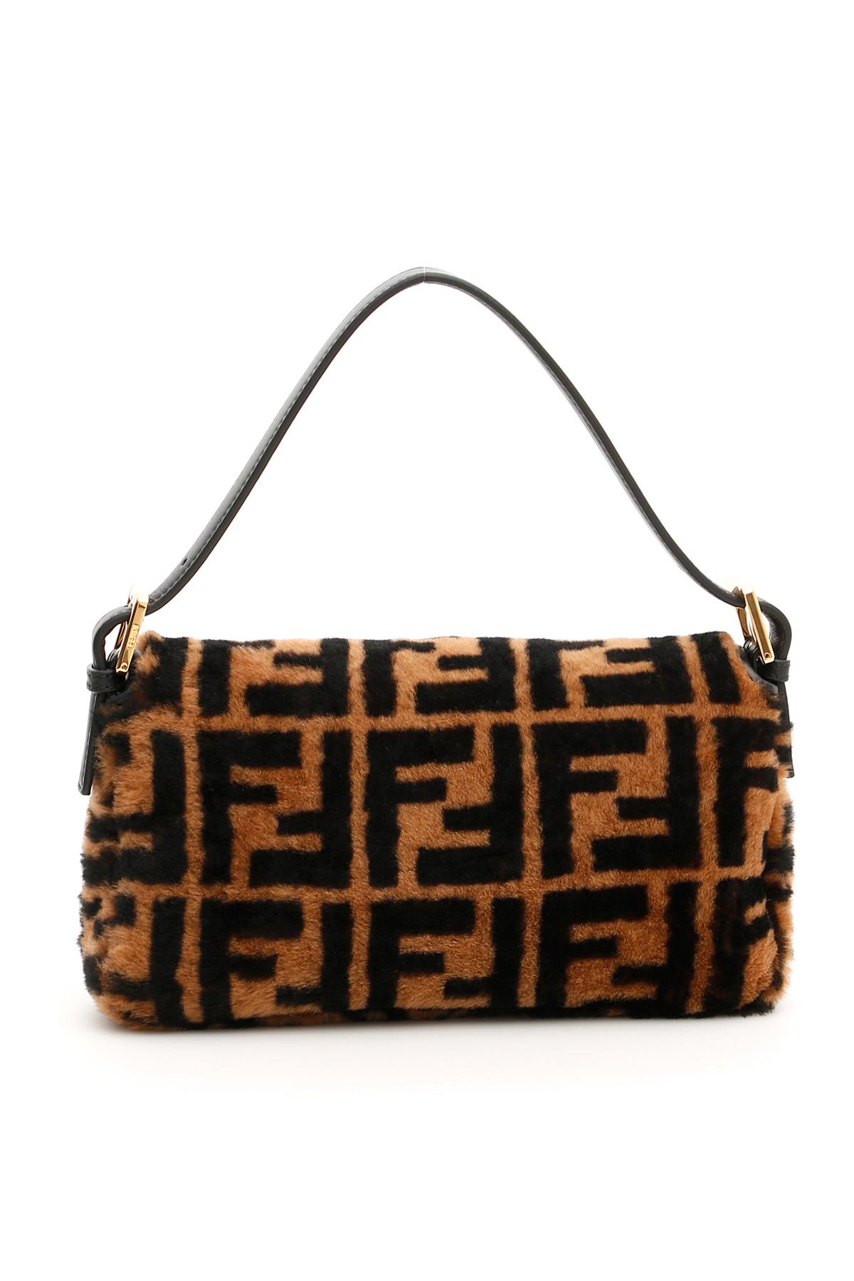 fendi baguette shearling