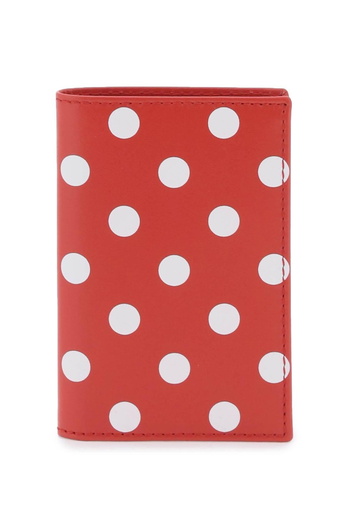 comme des garcons red polka dot