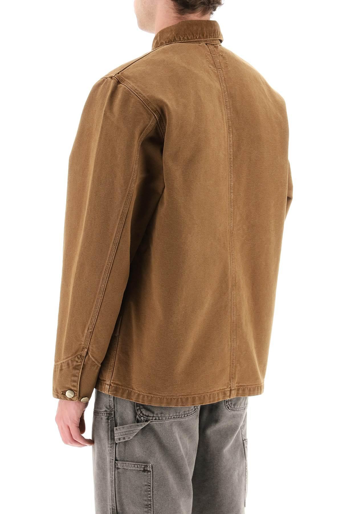 Carhartt WIP Michigan Coat in Brown for Men | Lyst