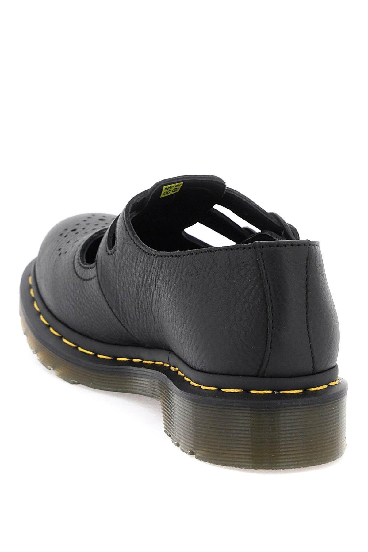 Dr. Martens Dr.Martens Leather Virginia Mary Jane Shoes in Black Lyst Canada