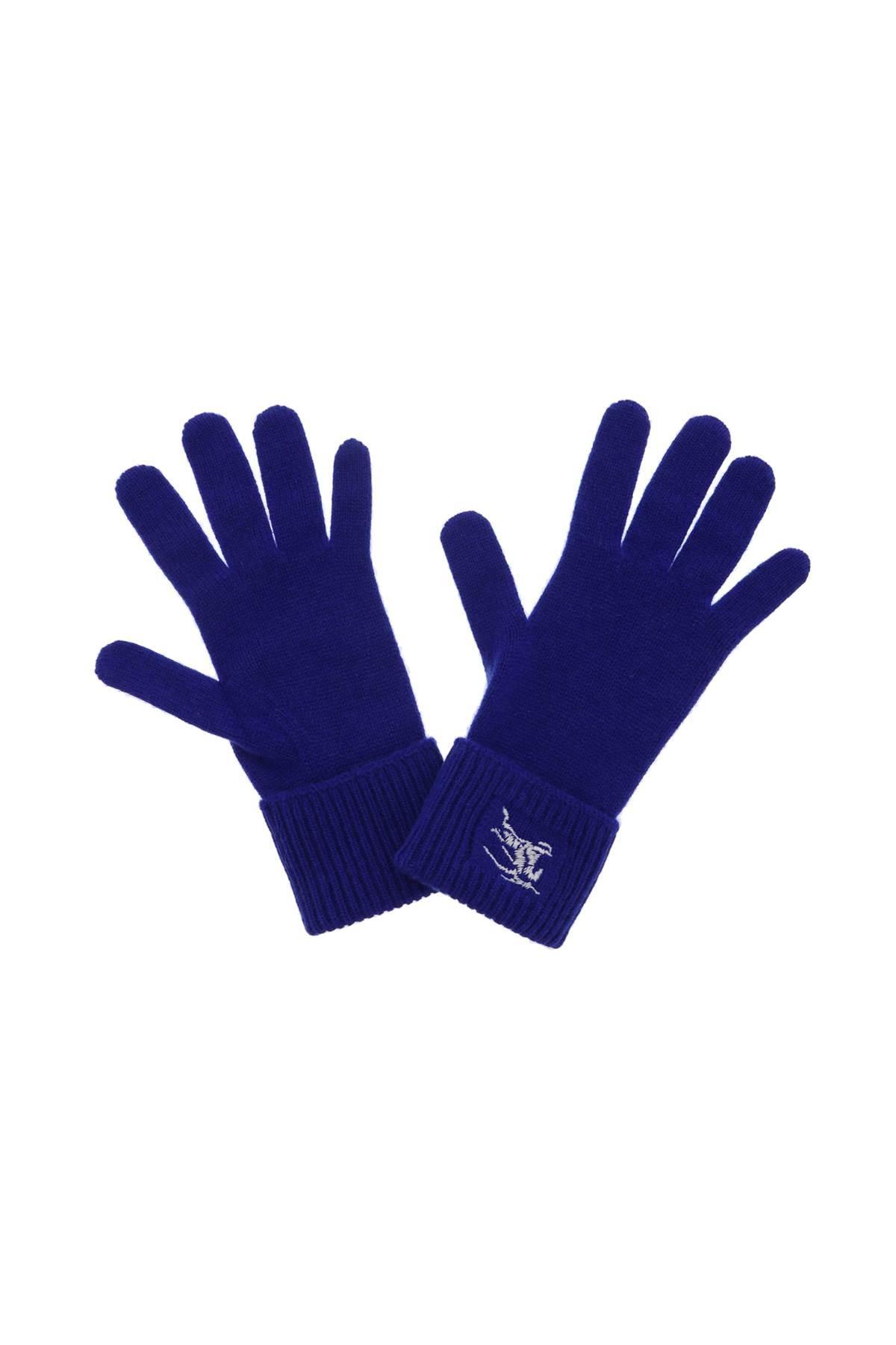 Burberry gloves mens blue hotsell
