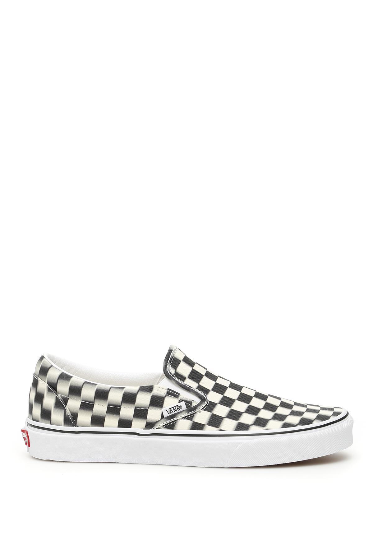 vans slip on blur