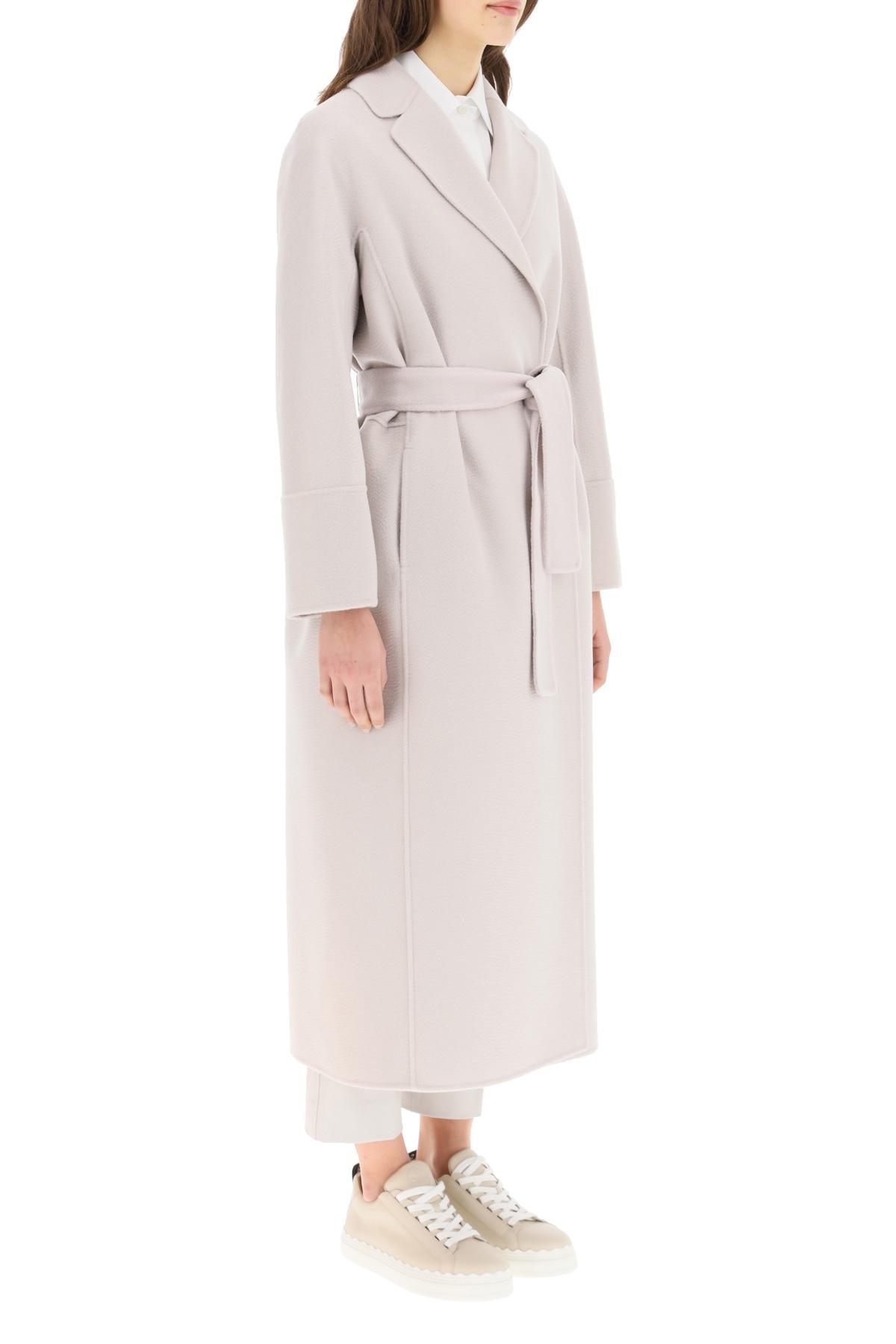 Max Mara Aronalu Wool And Cashmere Coat 42 Wool,cashmere in Natural | Lyst