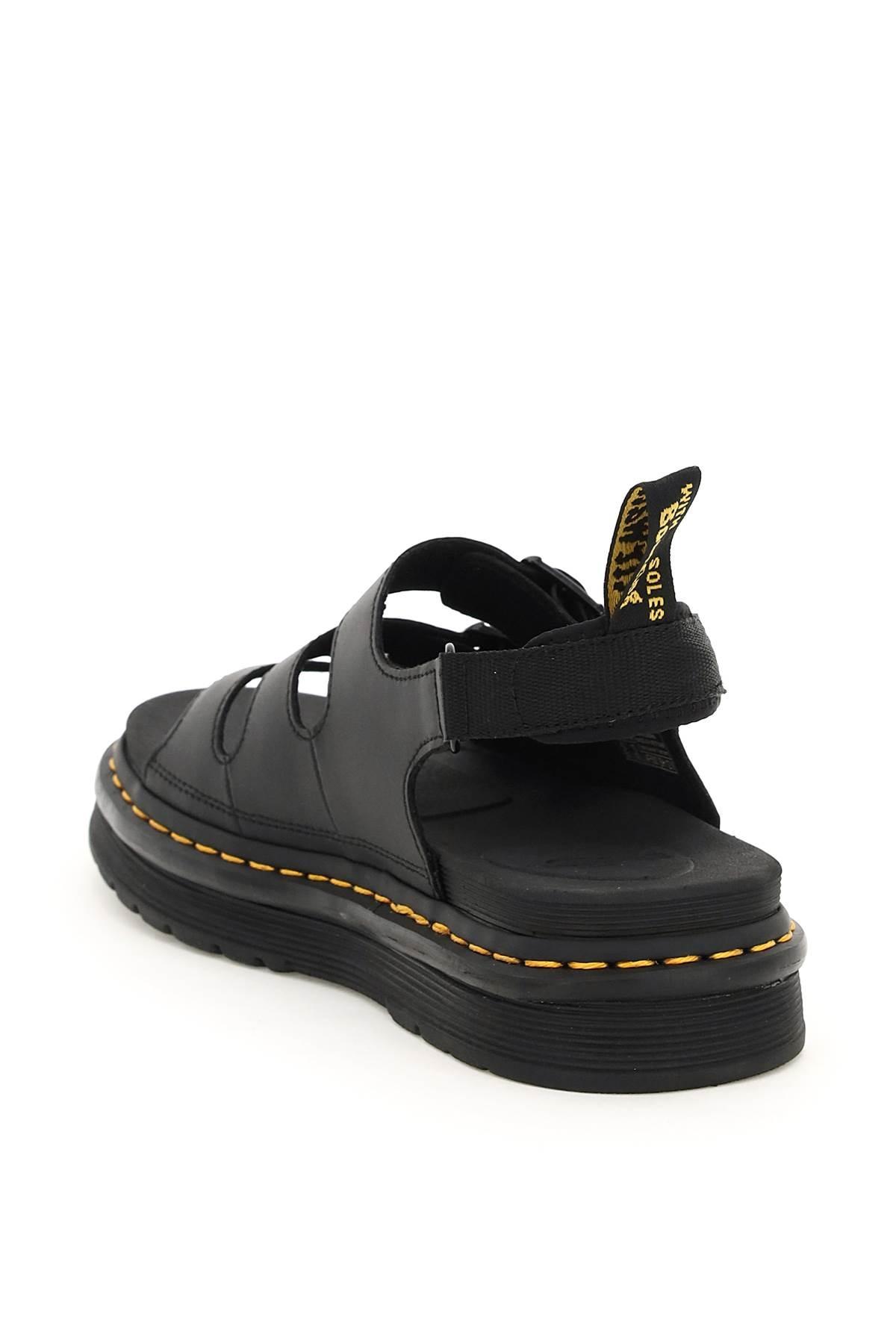 soloman leather strap sandals