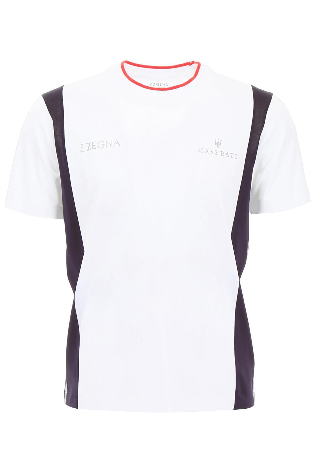 Zegna Maserati T-shirt in White for Men | Lyst Australia