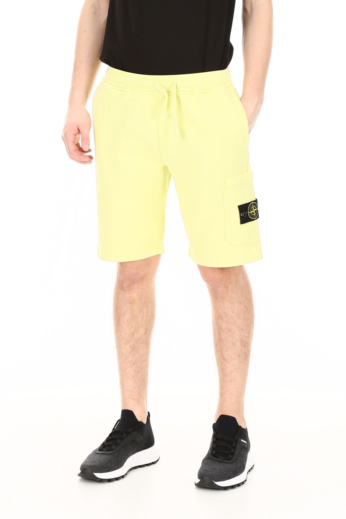 Stone island lemon shorts Clearance
