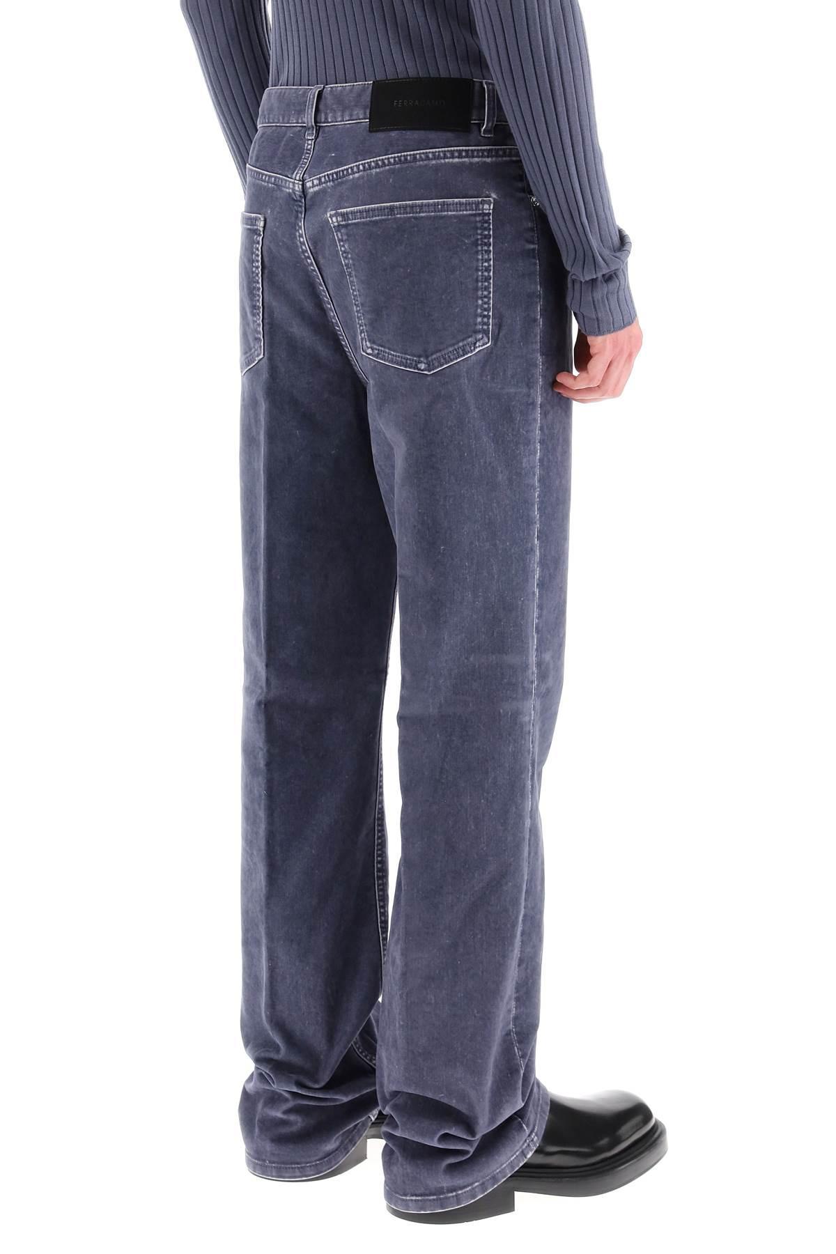 Five-Pocket Stretch Cotton Twill Pants