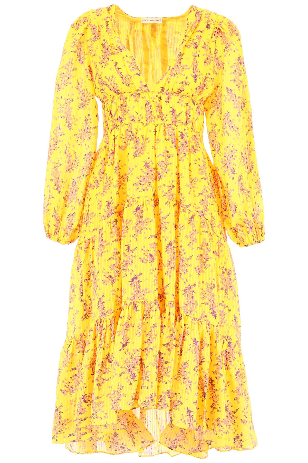 Ulla Johnson Cotton Joan Dress in Yellow - Save 24% - Lyst