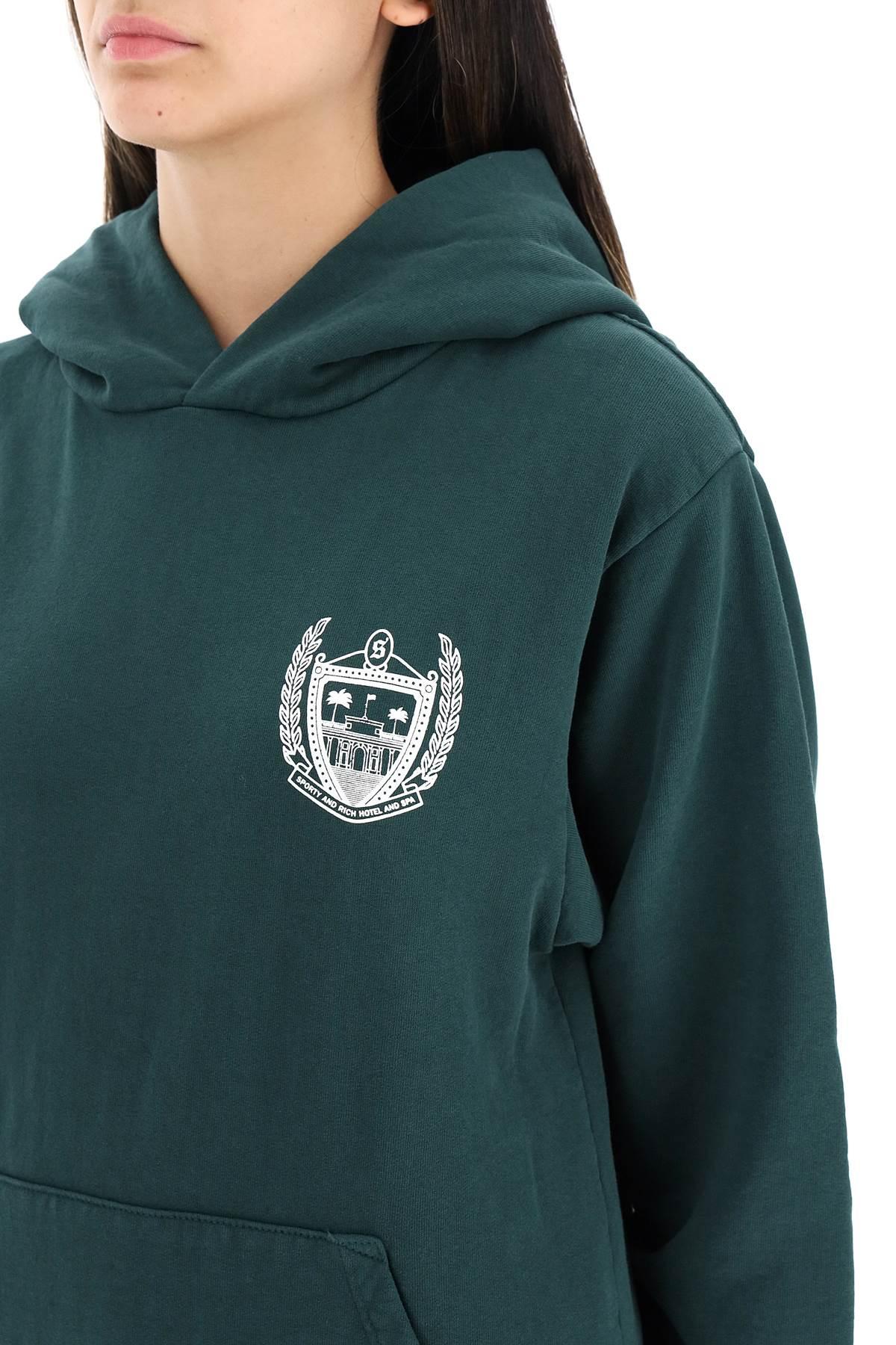 Sporty & Rich Cotton Sporty Rich Beverly Hills Hoodie in Green ...