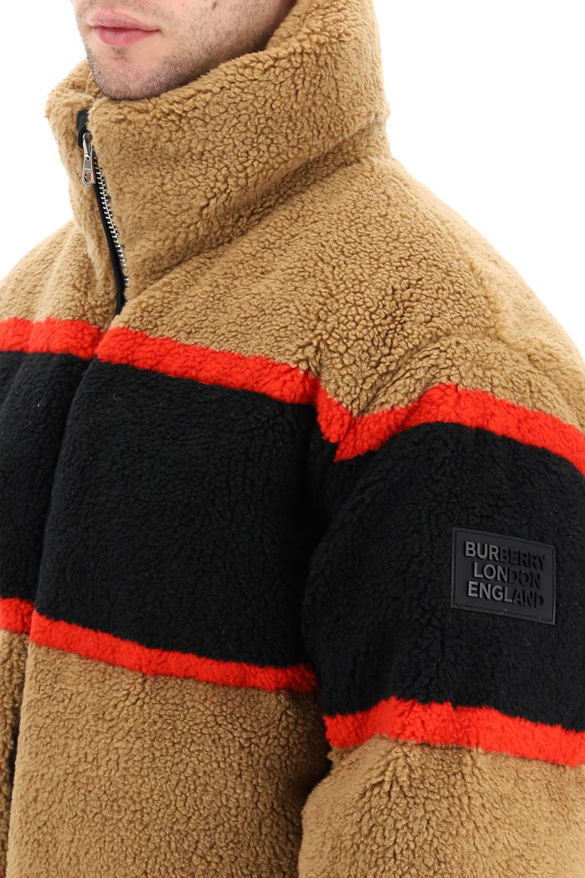 fleece down jacket