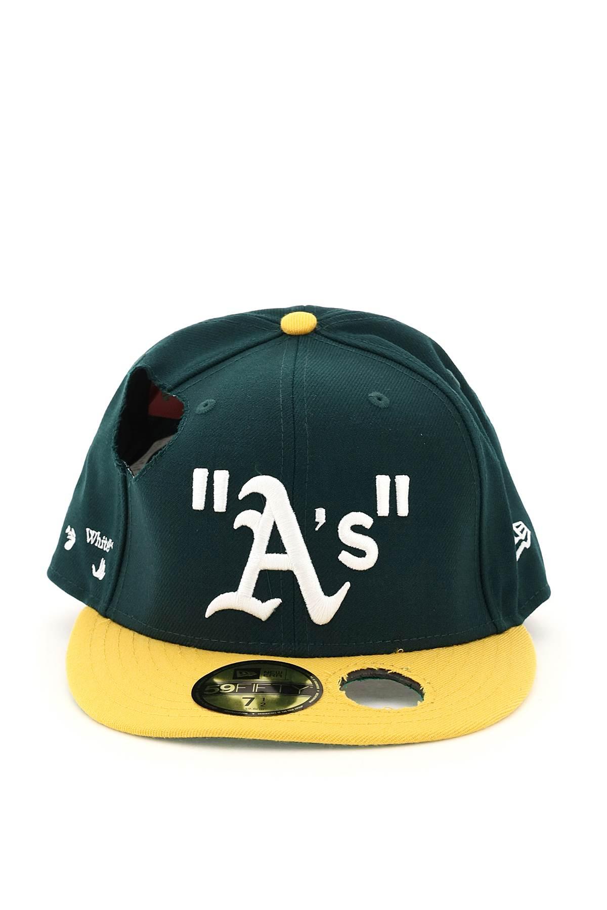 CAPPELLO BASEBALL NEW ERA OAKLAND ATHLETICS da Uomo di Off-White c/o Virgil  Abloh in Verde | Lyst