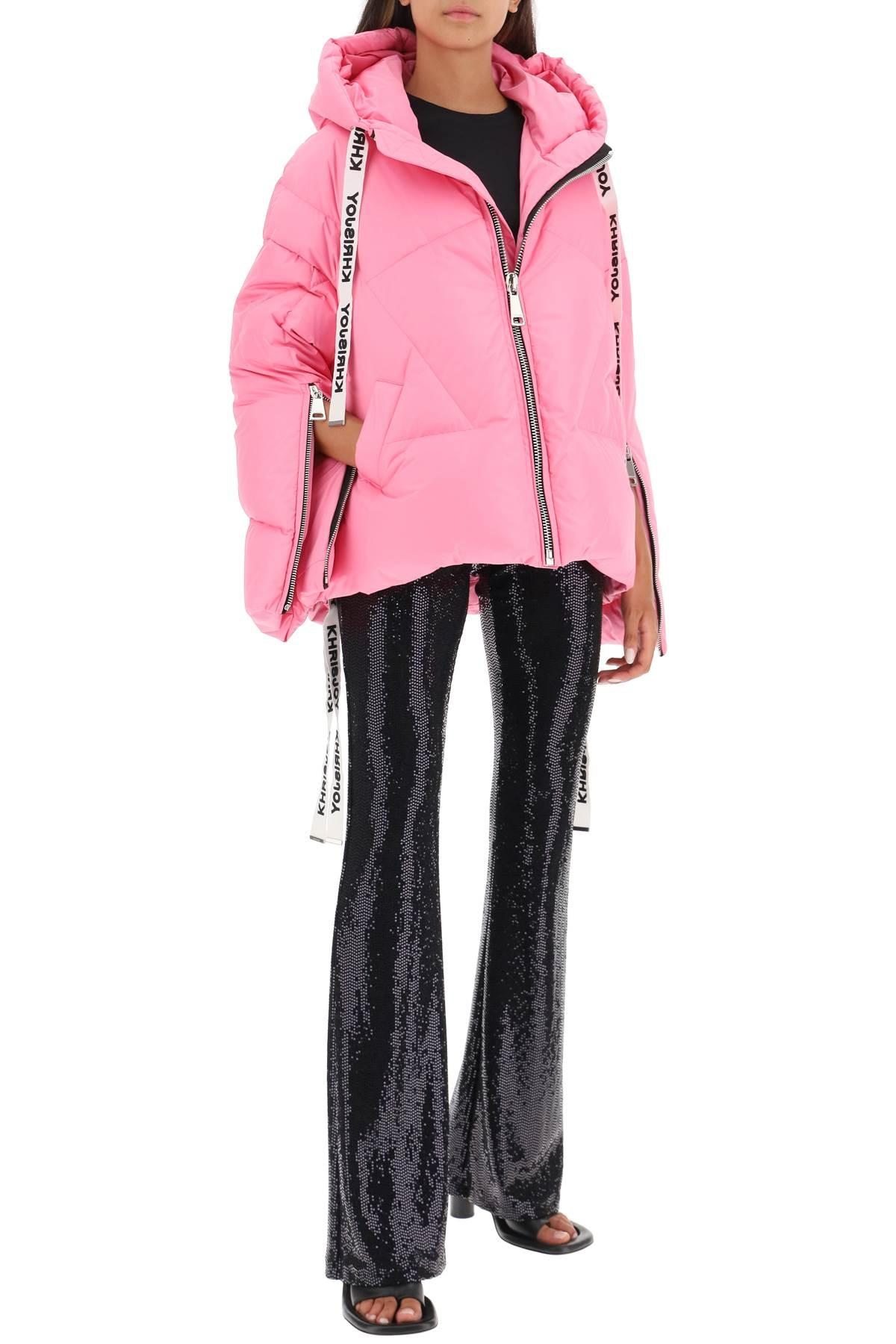 Khrisjoy Khris Iconic Shiny Padded Jacket in Pink | Lyst