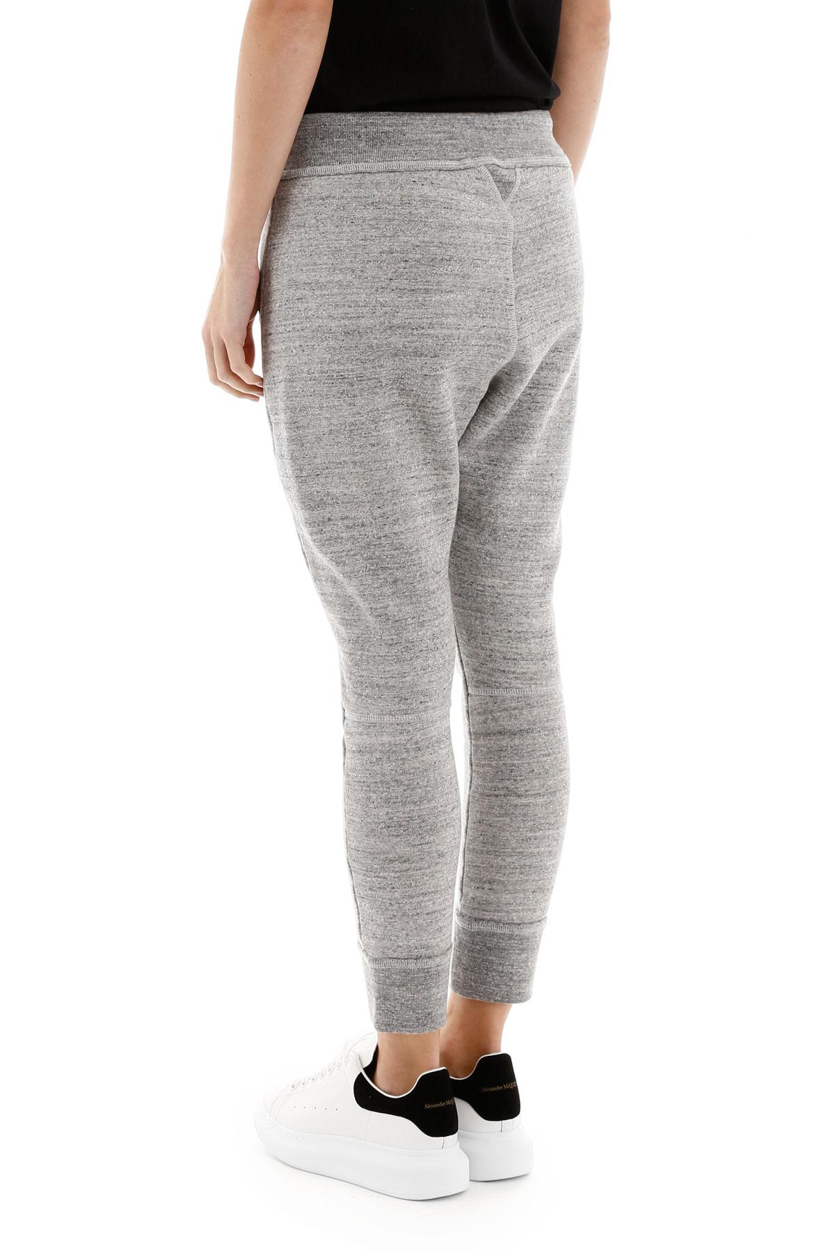 DSquared² Cotton I Love D2 JOGGERS in Grey (Gray) - Lyst