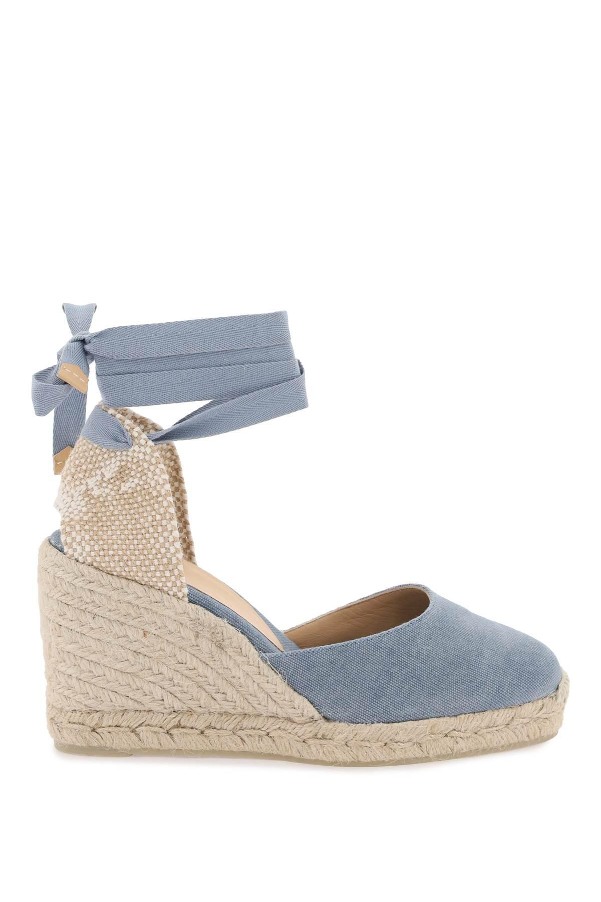 Castaner Castaner Carina Wedge Espadrilles in Blue Lyst Australia