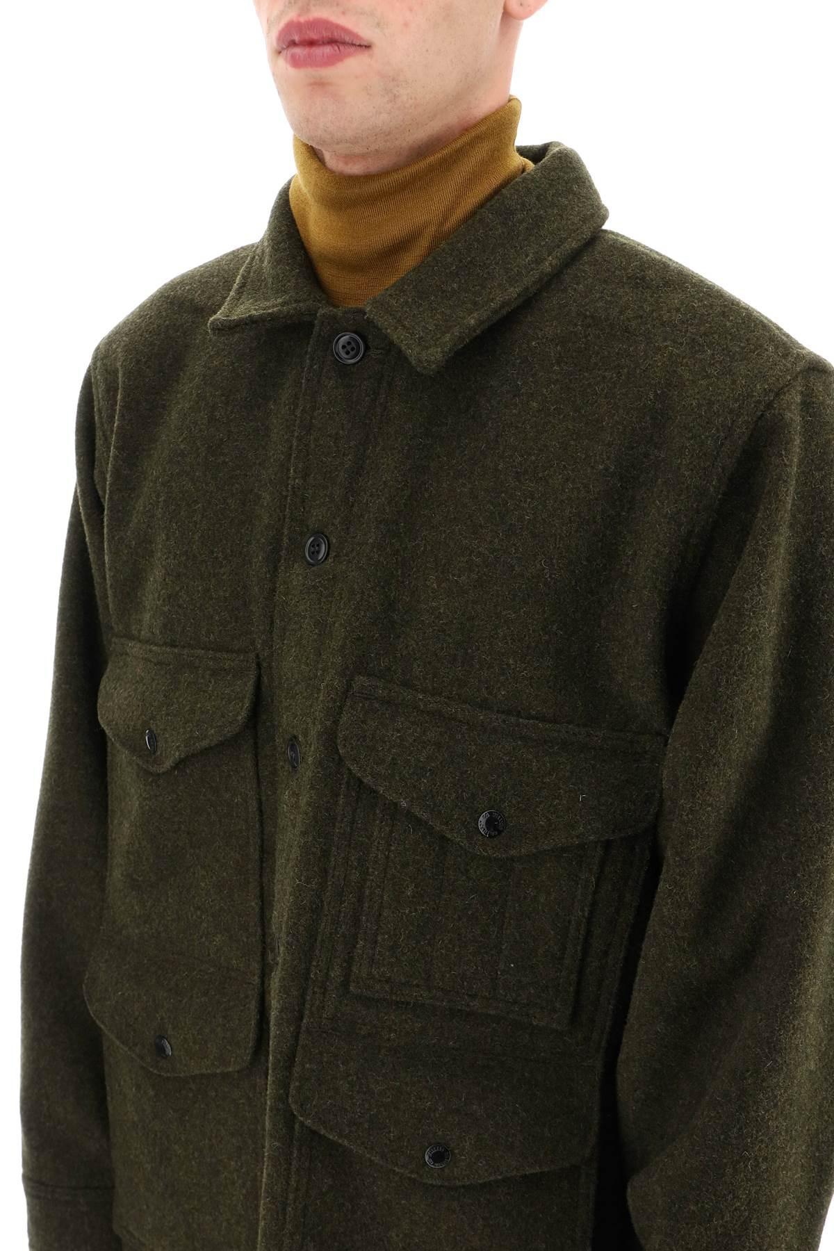 Filson Mackinaw Wool Cruiser Jacket in Green for Men | Lyst UK
