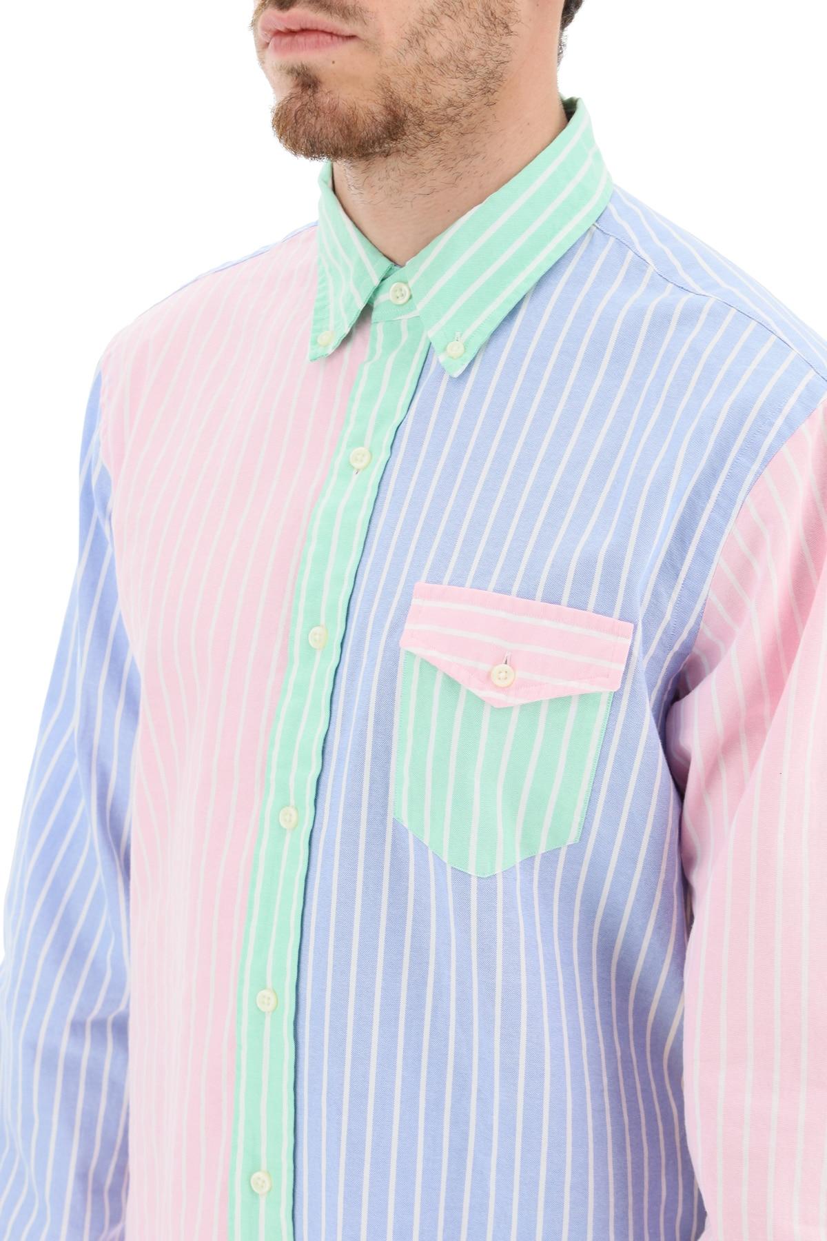 Polo Ralph Lauren Multicolor Striped Oxford Shirt S Cotton for Men | Lyst
