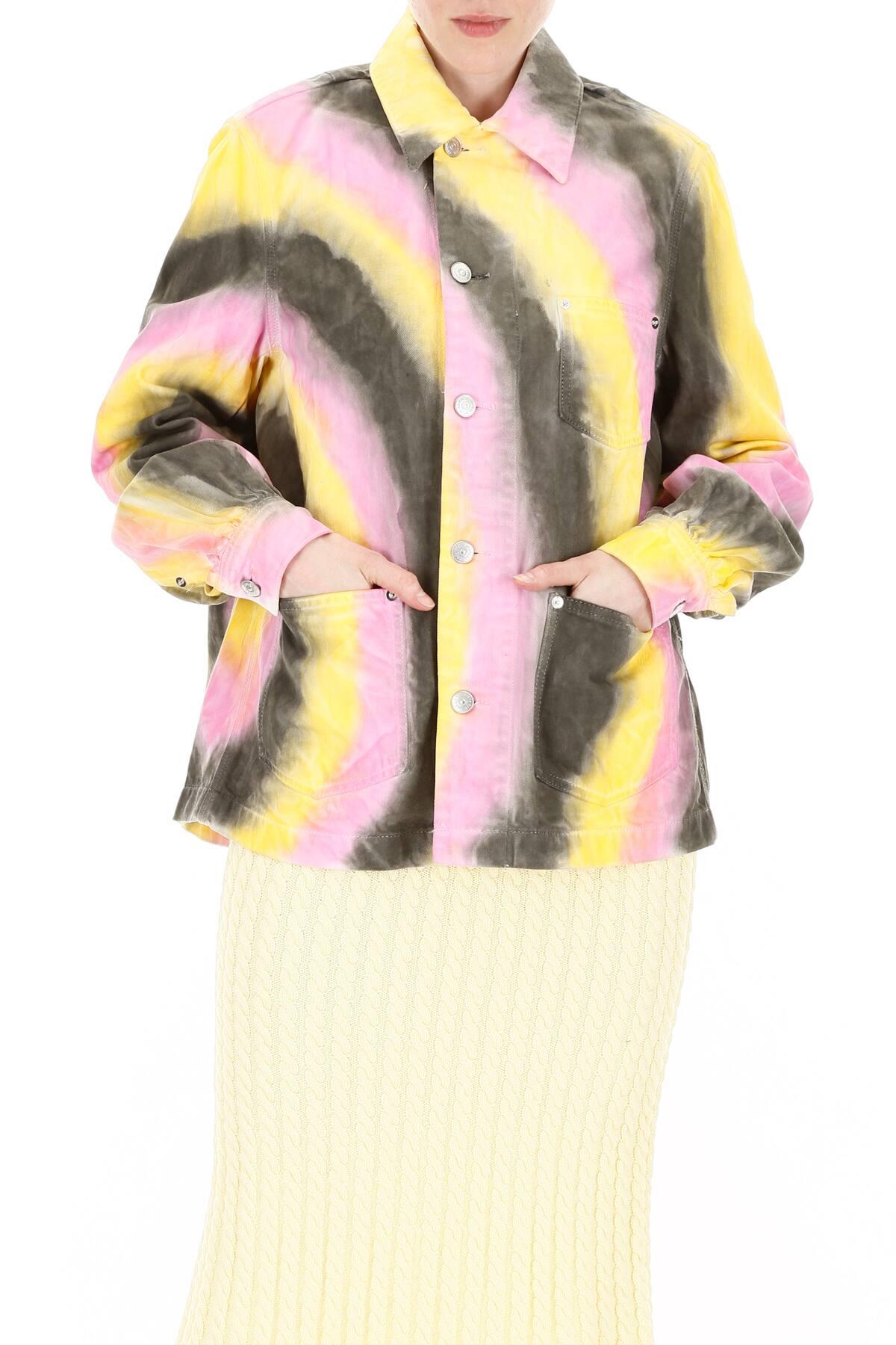 Ganni tie dye sweatshirt clearance