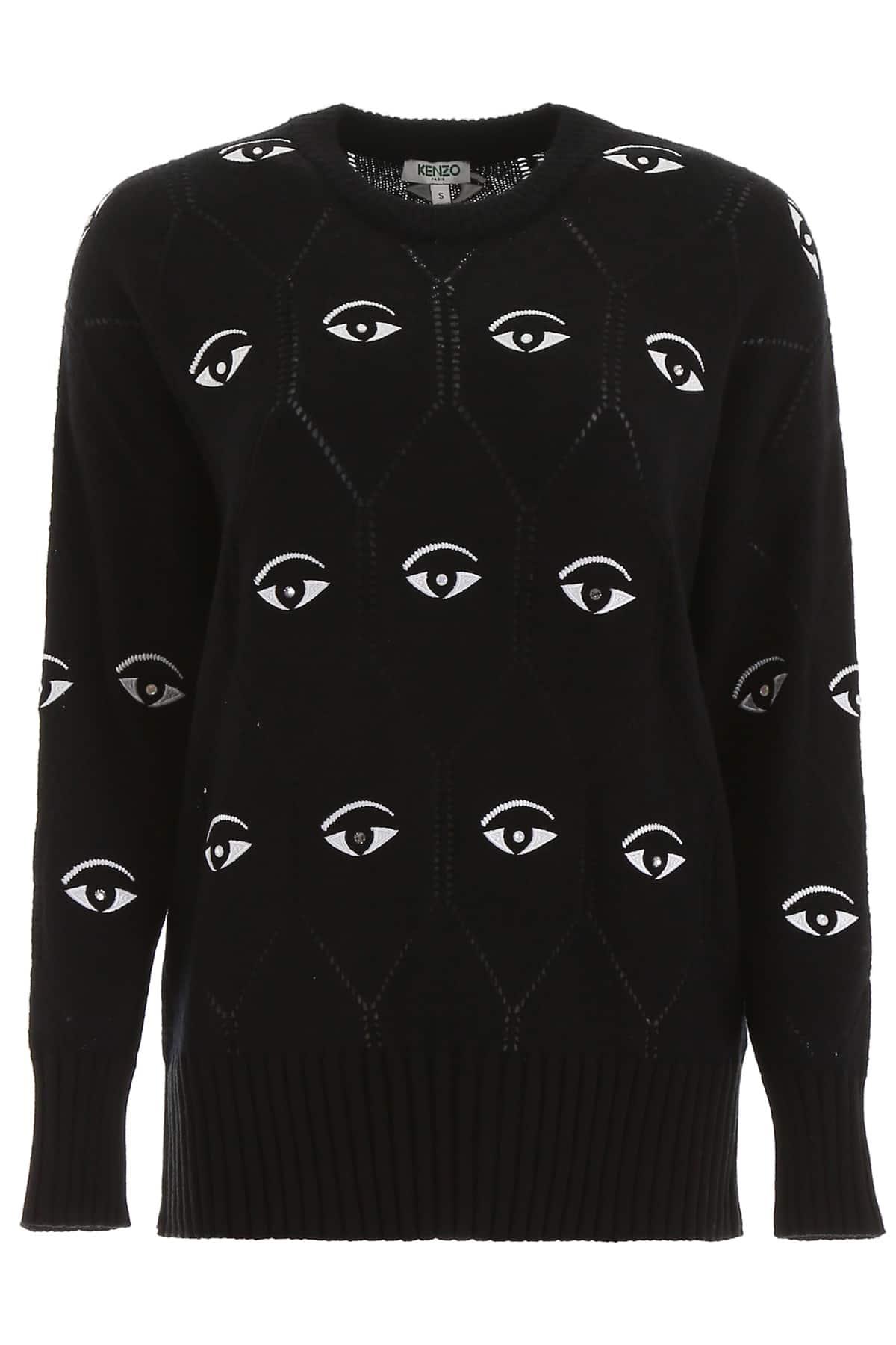 kenzo eye pullover