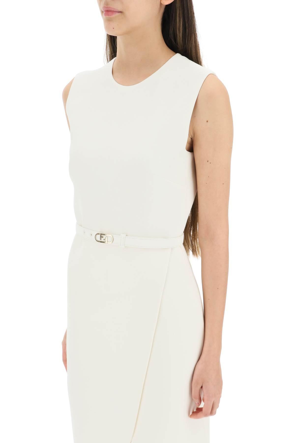 fendi white dress