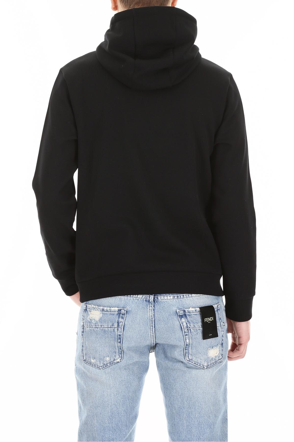 black fendi hoodie mens
