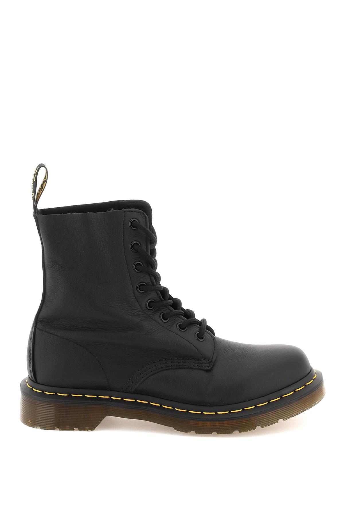 Dr. Martens Dr.martens 1460 Pascal Virginia Lace-up Combat Boots in Black |  Lyst