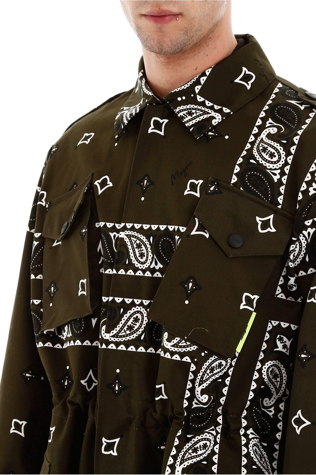 msgm bandana shirt