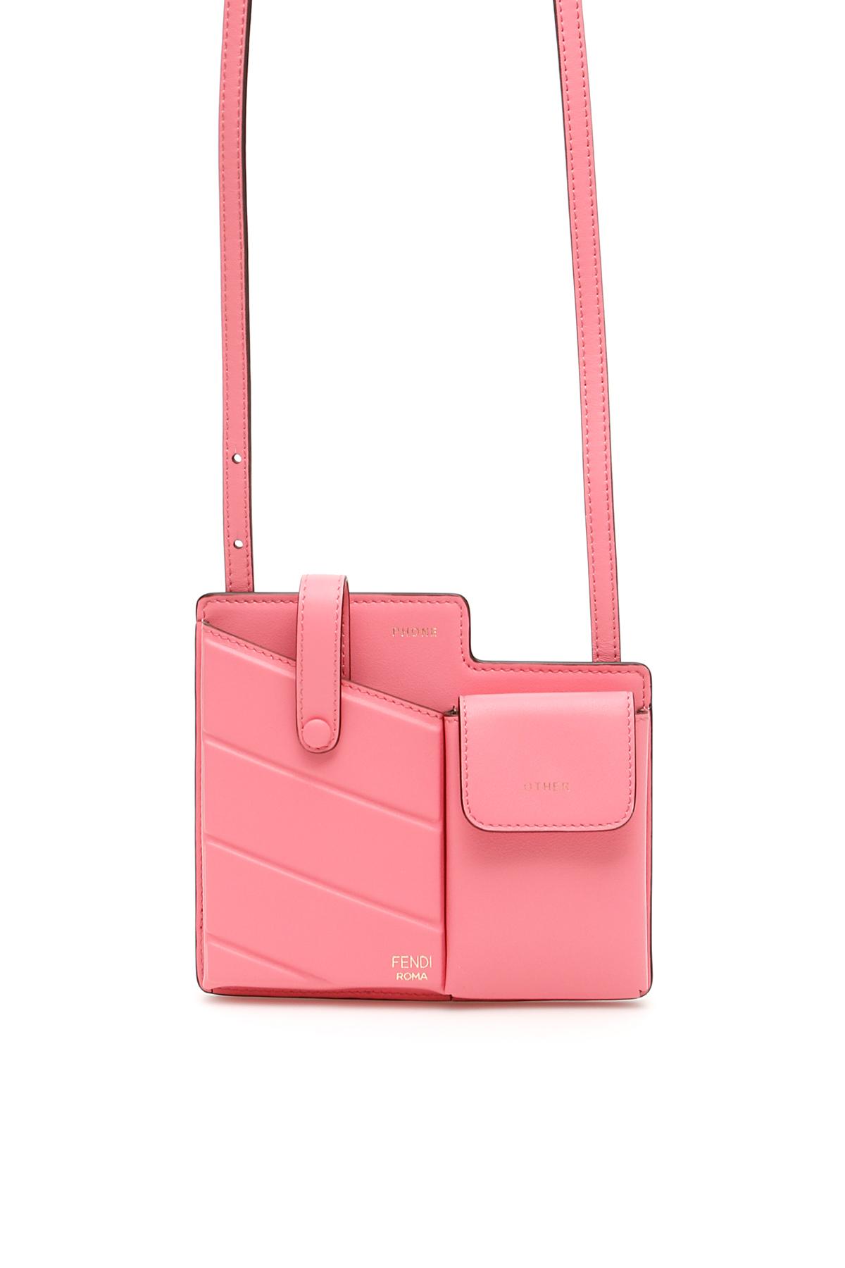 fendi 2 pockets mini bag