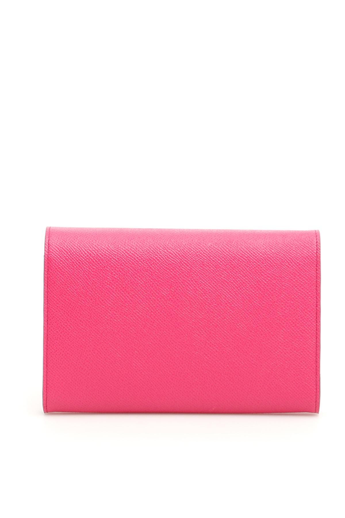 Dolce & Gabbana Crystal Dg Wallet Bag in Fuchsia,Pink (Pink) - Lyst