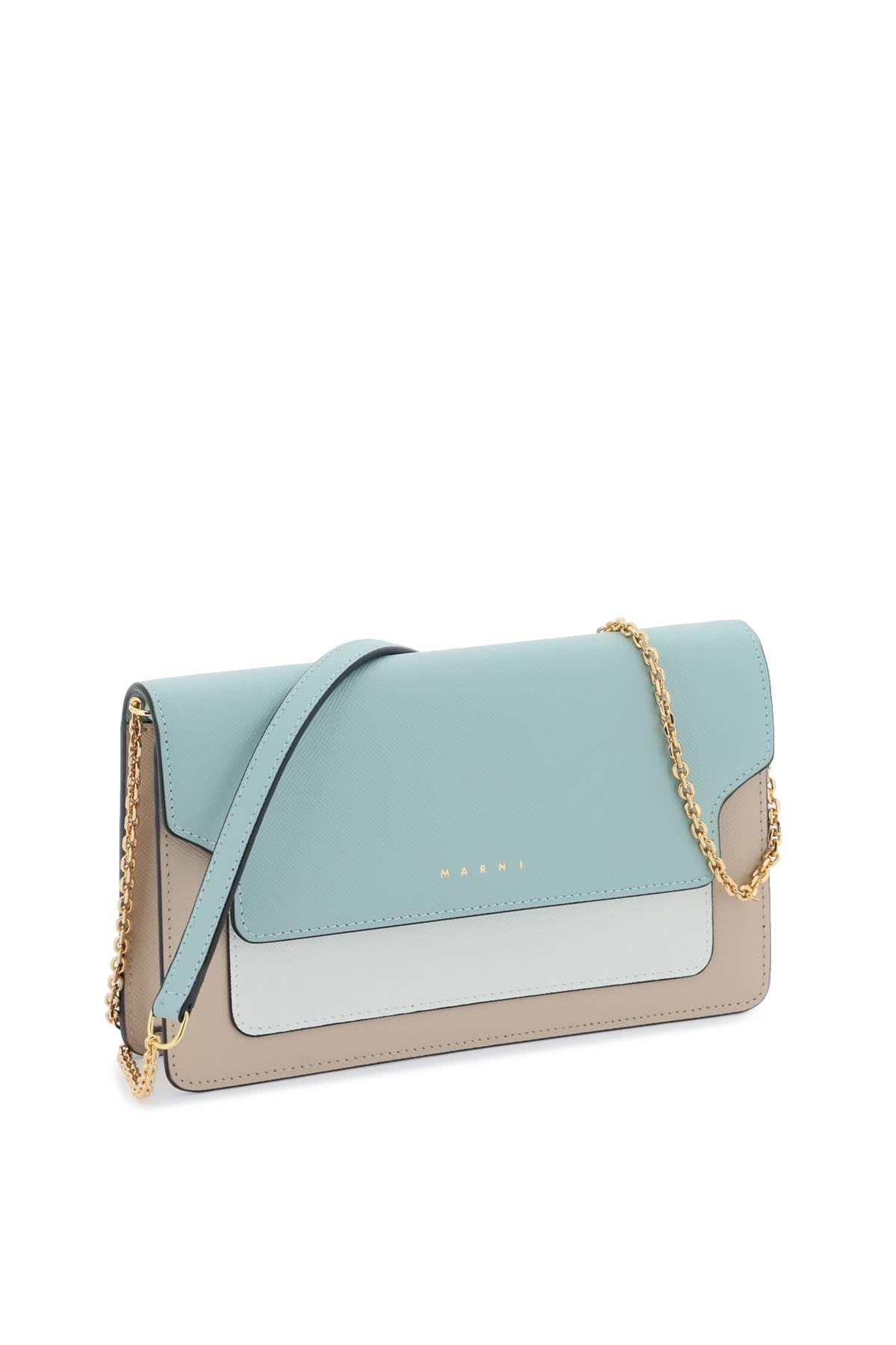 Marni Trunk Mini Crossbody Bag in Blue | Lyst