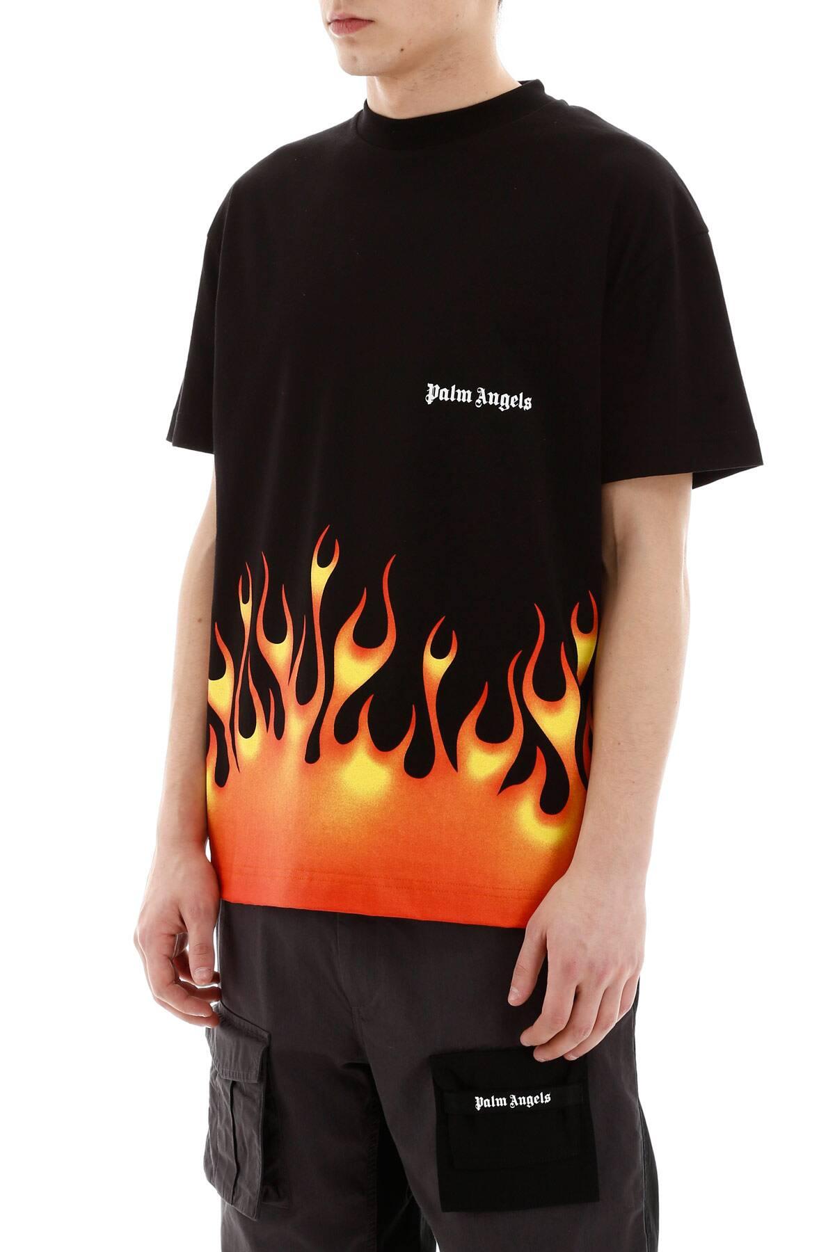 Palm Angels Firestarter Classic Tee in Black for Men - Save 36% - Lyst
