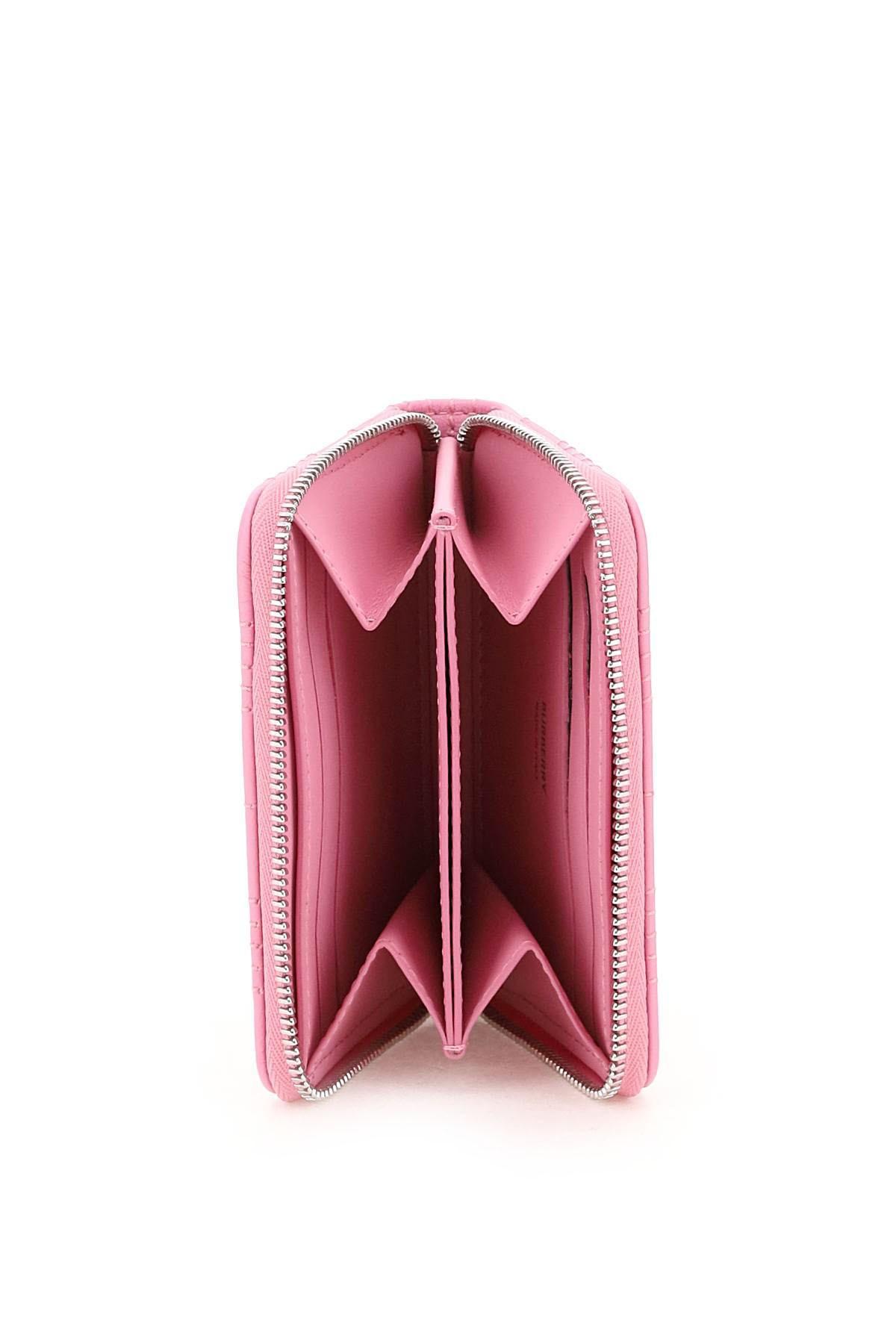 Burberry Quilted Leather Lola Mini Wallet in Pink - Lyst
