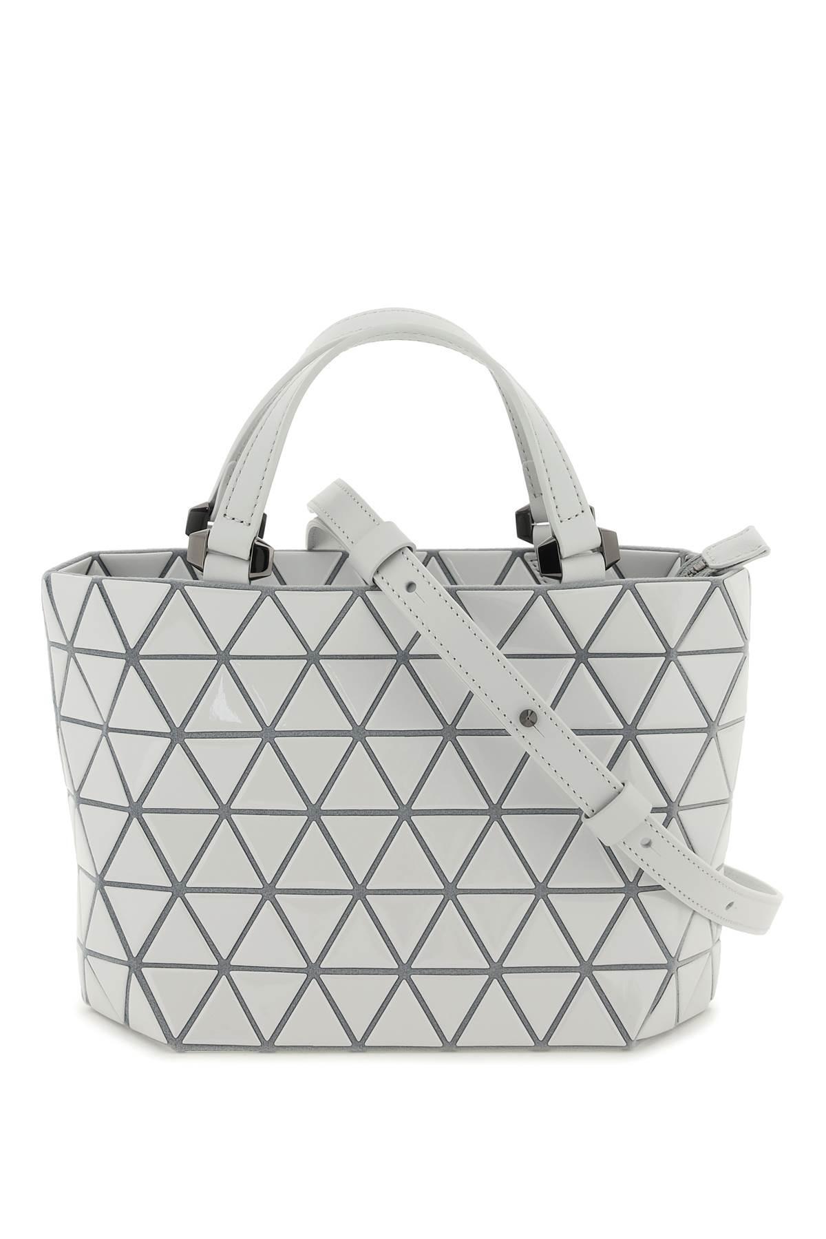 BAO BAO ISSEY MIYAKE Silver Prism Style Tote Purse Bag Rectangle EUC | eBay