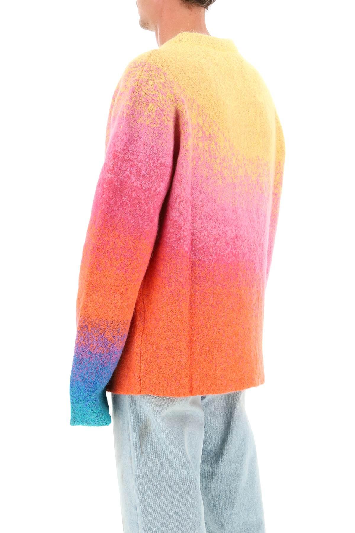 ERL Mohair And Alpaca Gradient Sweater in Pink for Men | Lyst