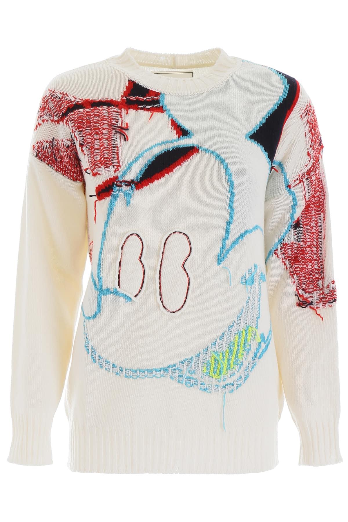 Iceberg Wool Mickey Mouse Pullover Save 48 Lyst