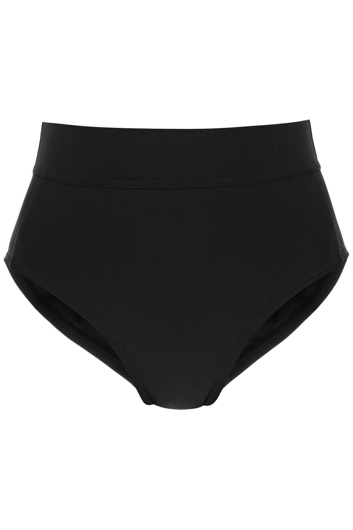 Y-3 High-waisted Bikini Slip in Black | Lyst