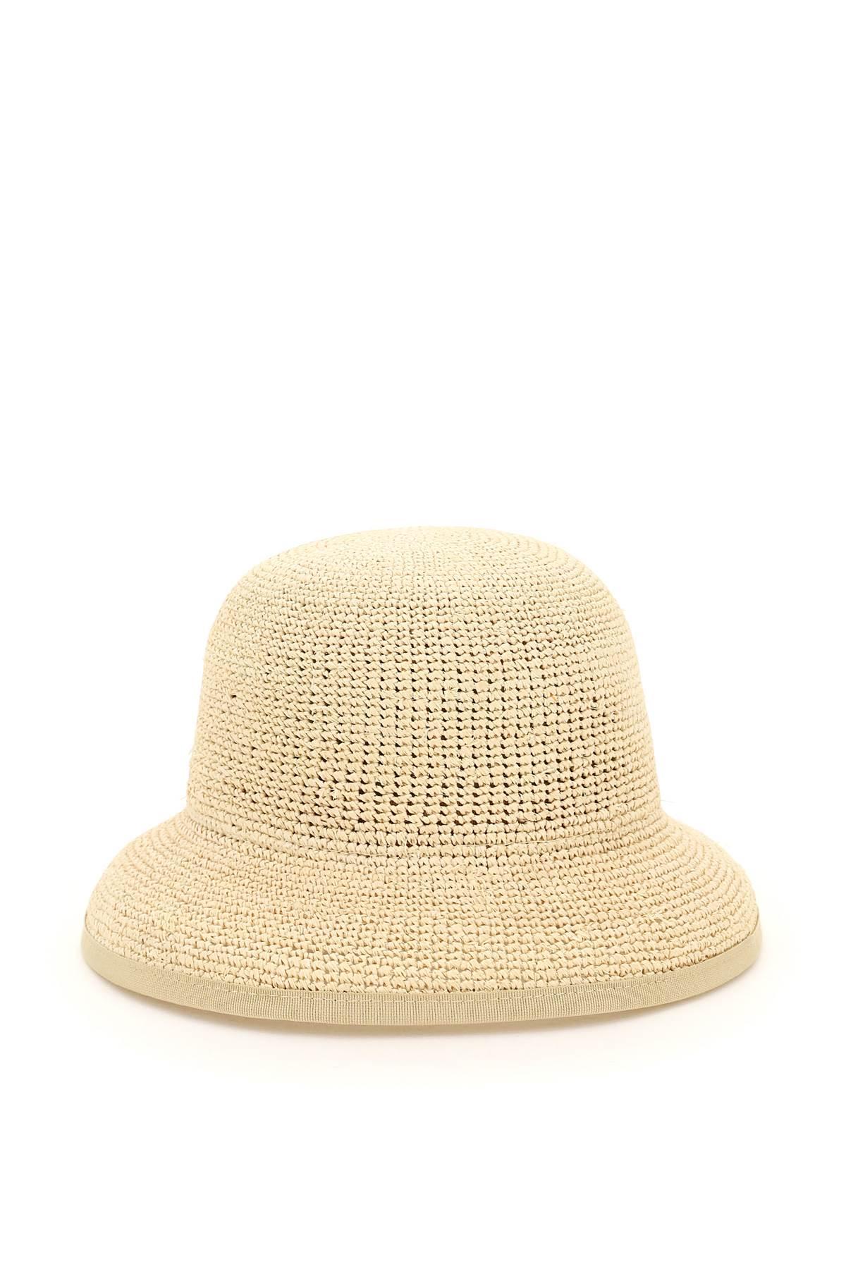Weekend by Maxmara Raffia Cloche Cap 57 