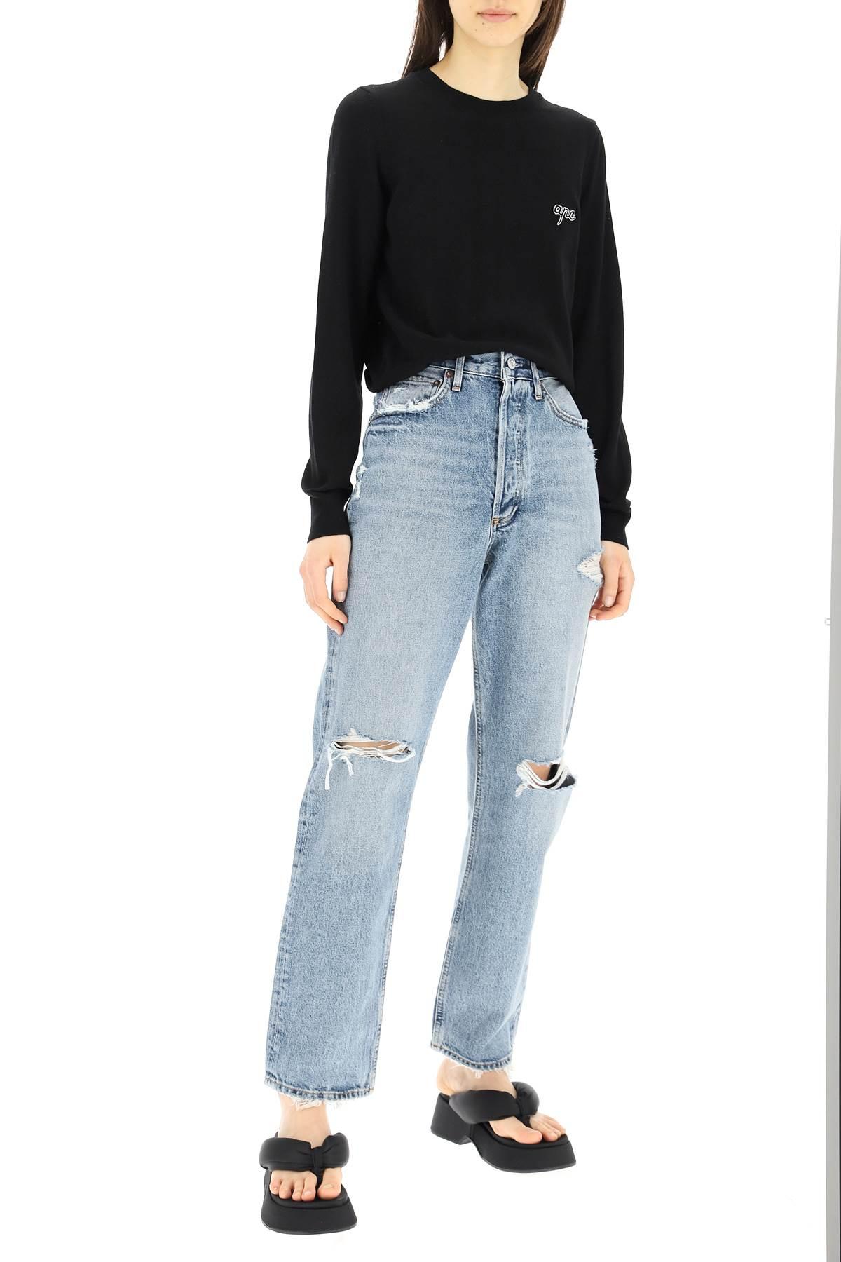 Agolde Organic Denim High-waisted Jeans 