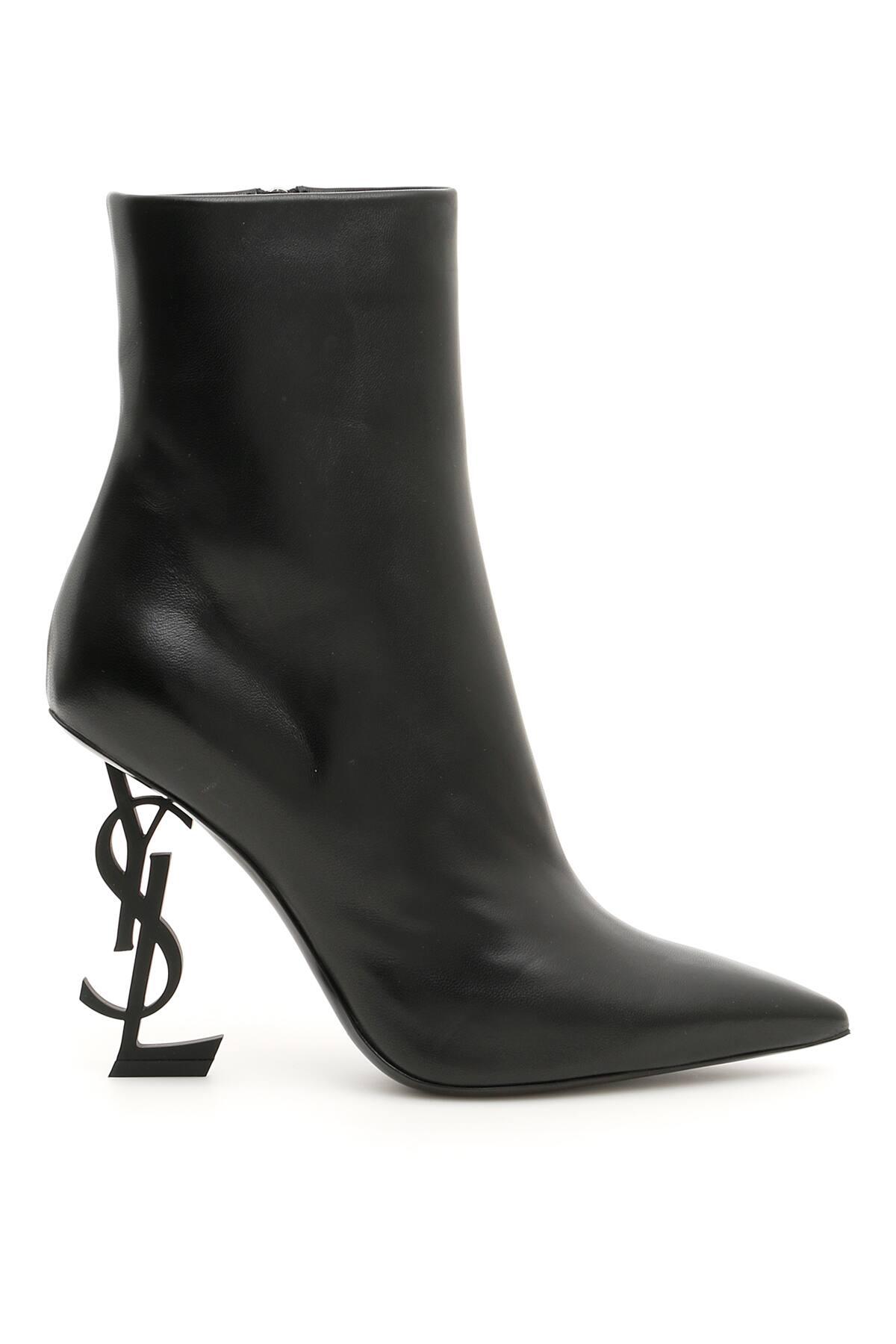 ysl flat boots
