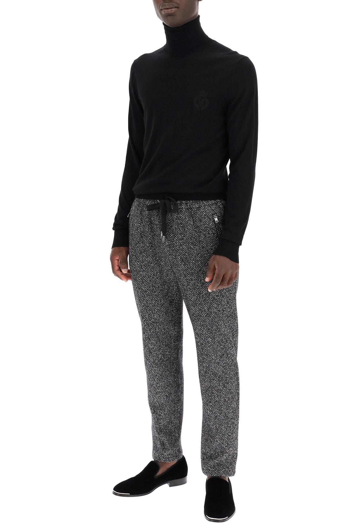 wool jogger pants